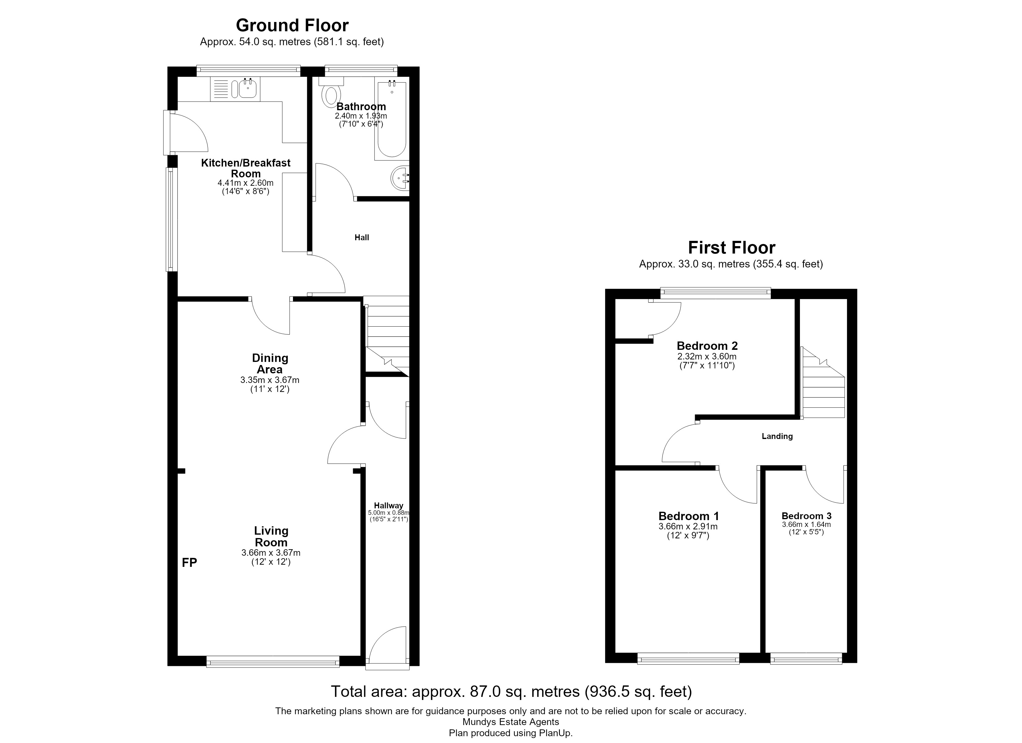 Kirmond Road, Market Rasen floorplan