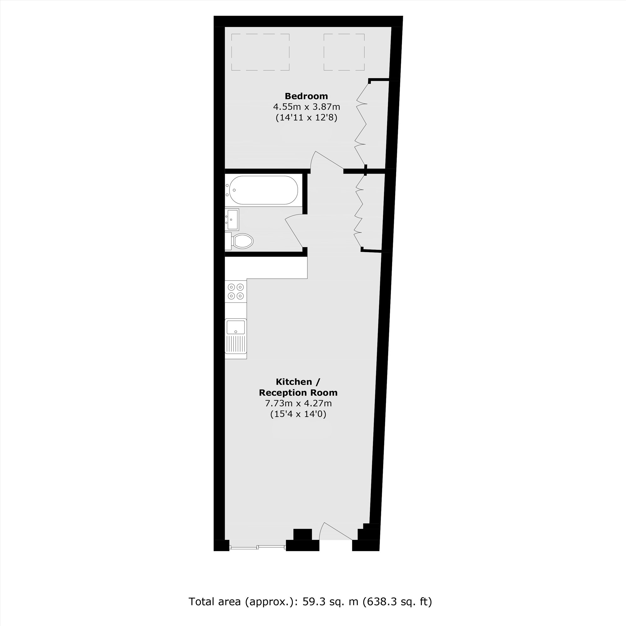 9 Knightsbridge House, 229, Acton Lane, London floorplan