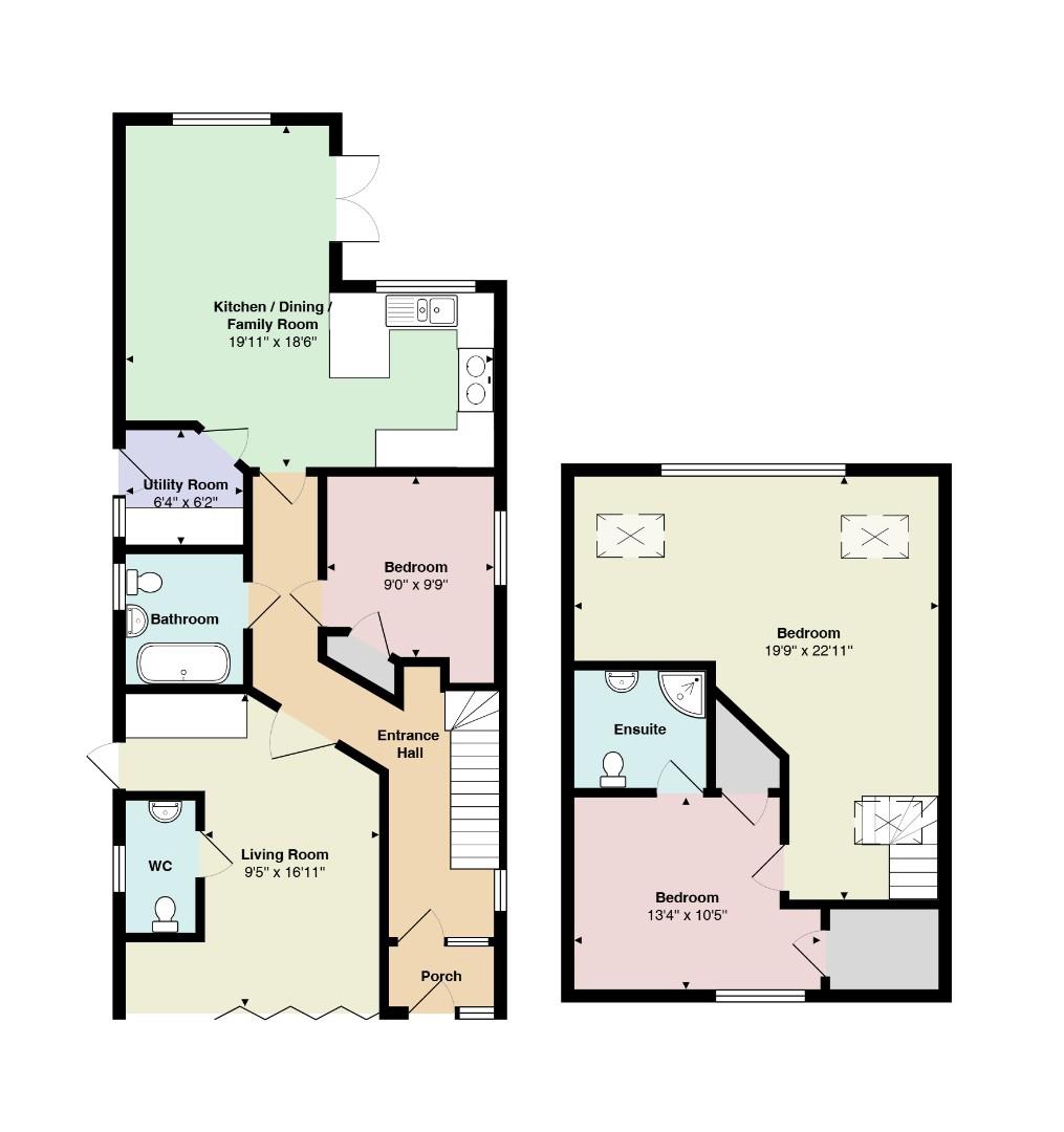 385, Derwent Road, Leighton Buzzard floorplan