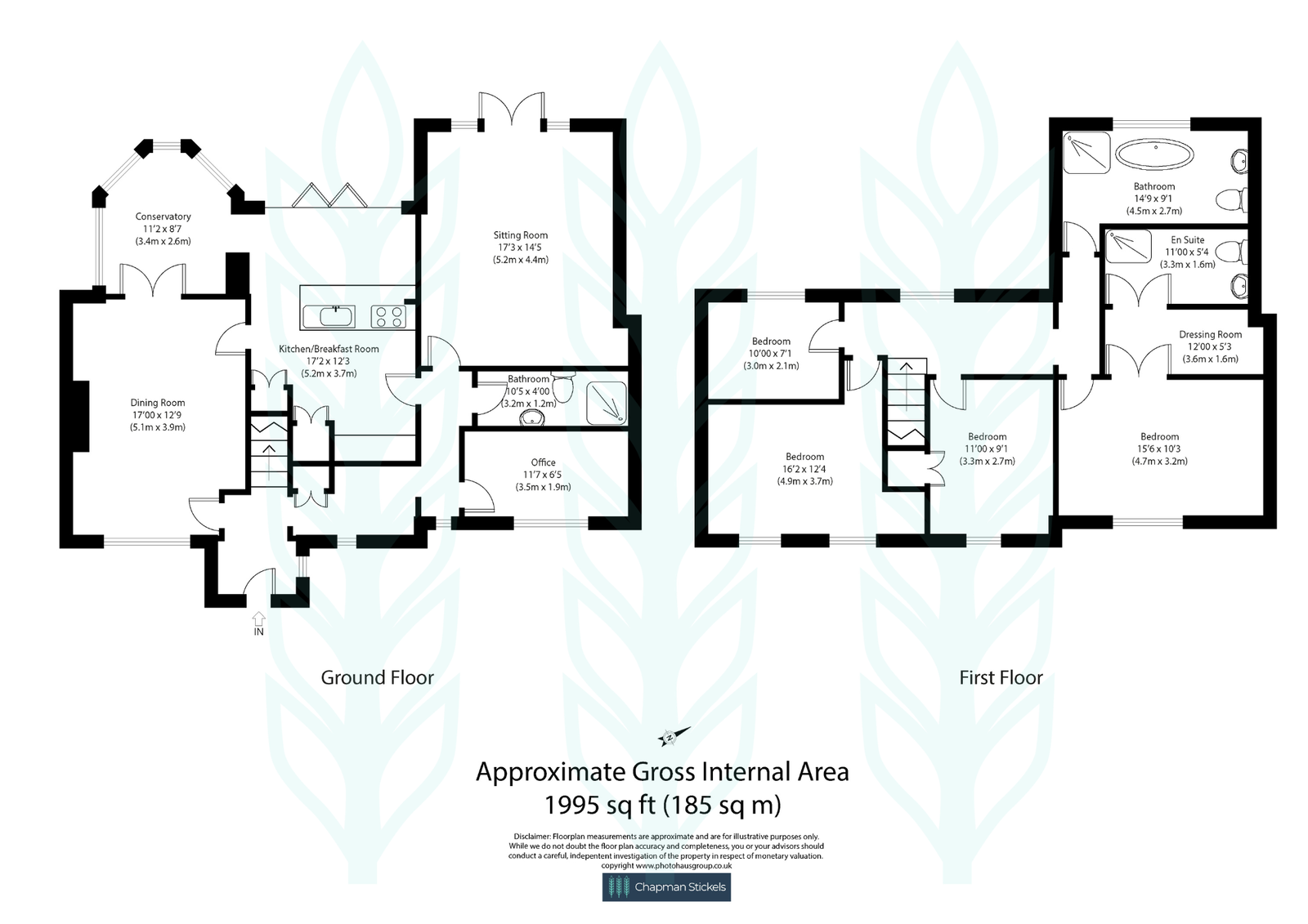 9, The Gurdons, Sudbury floorplan