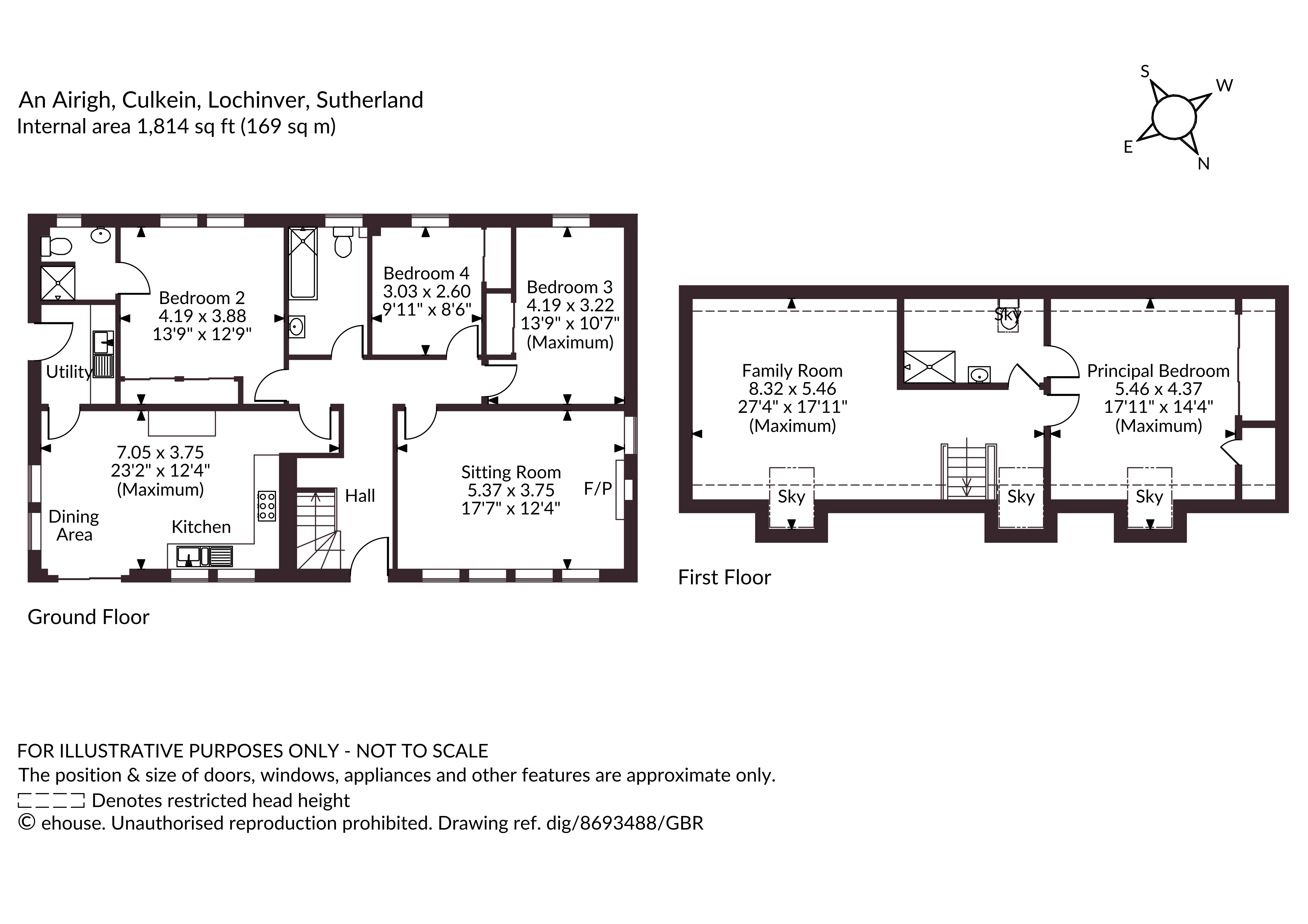 An Airigh,, Culkein, Sutherland floorplan