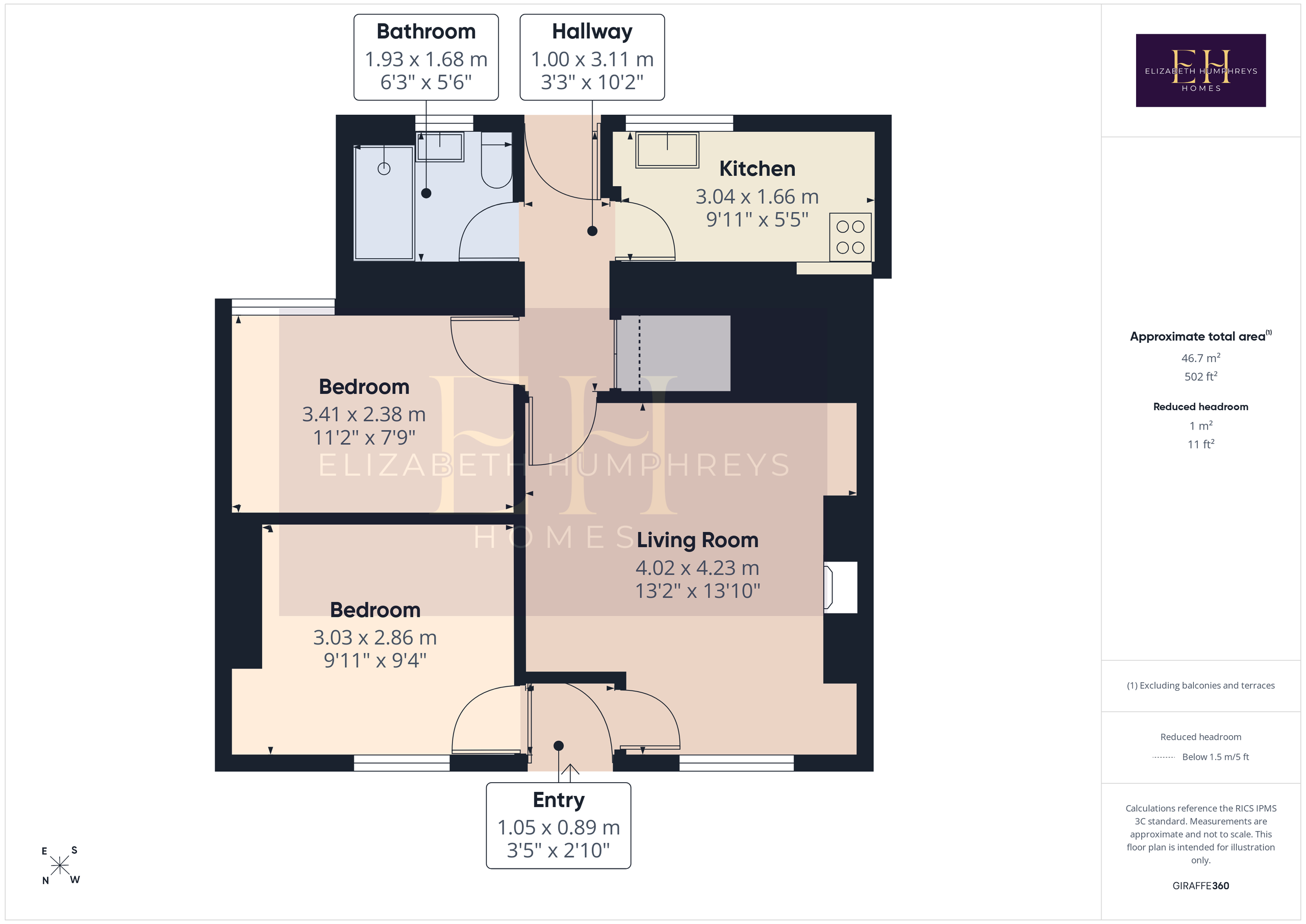 10 Ladbroke Street, Morpeth floorplan