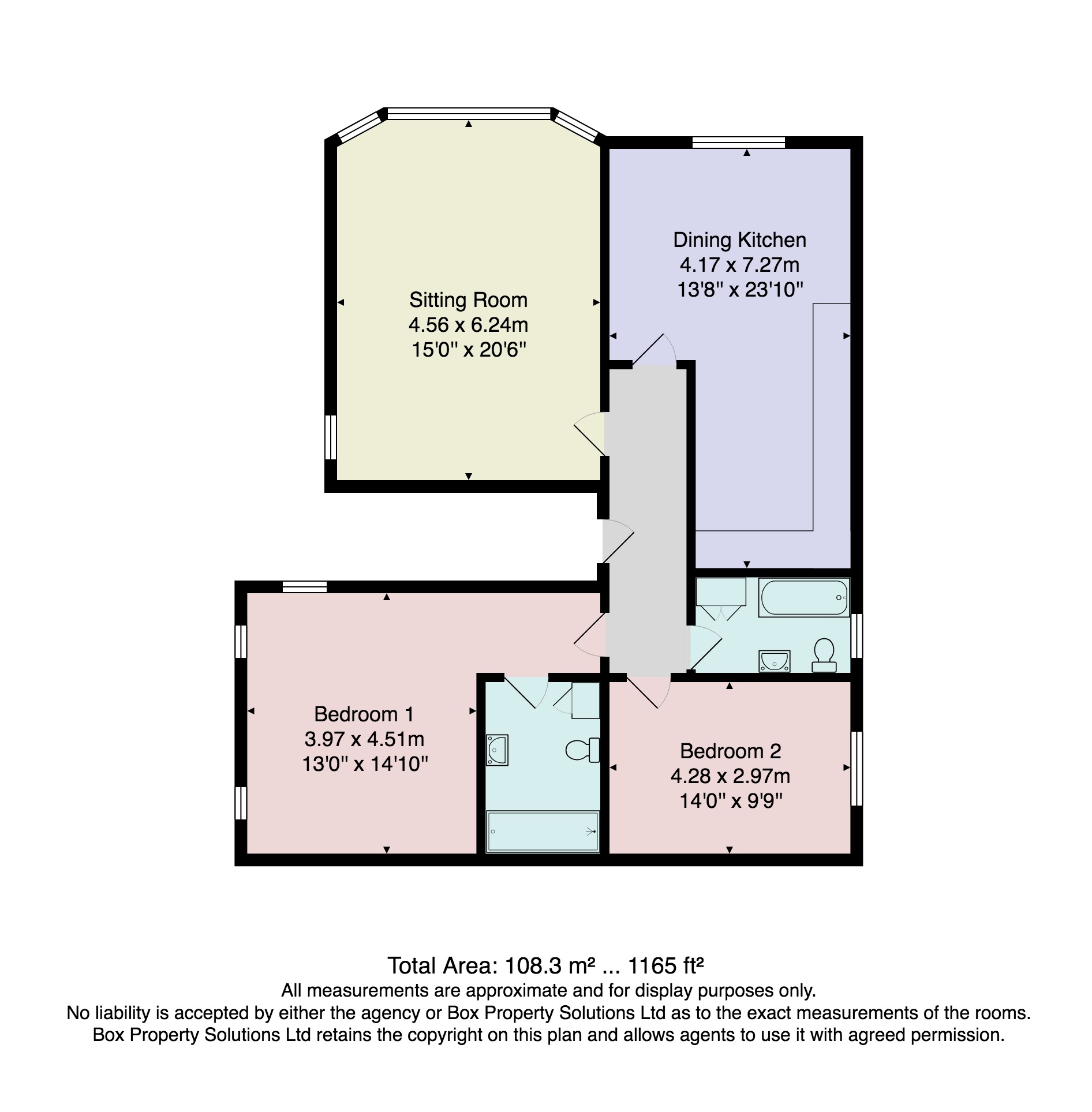 2 Bedrooms Flat for sale in Cornwall Road, Harrogate HG1