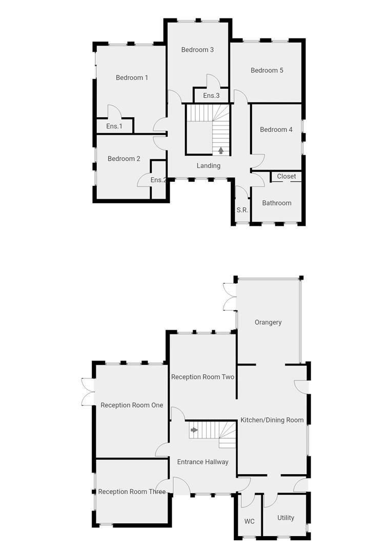 The Old Vicarage, Swansea floorplan
