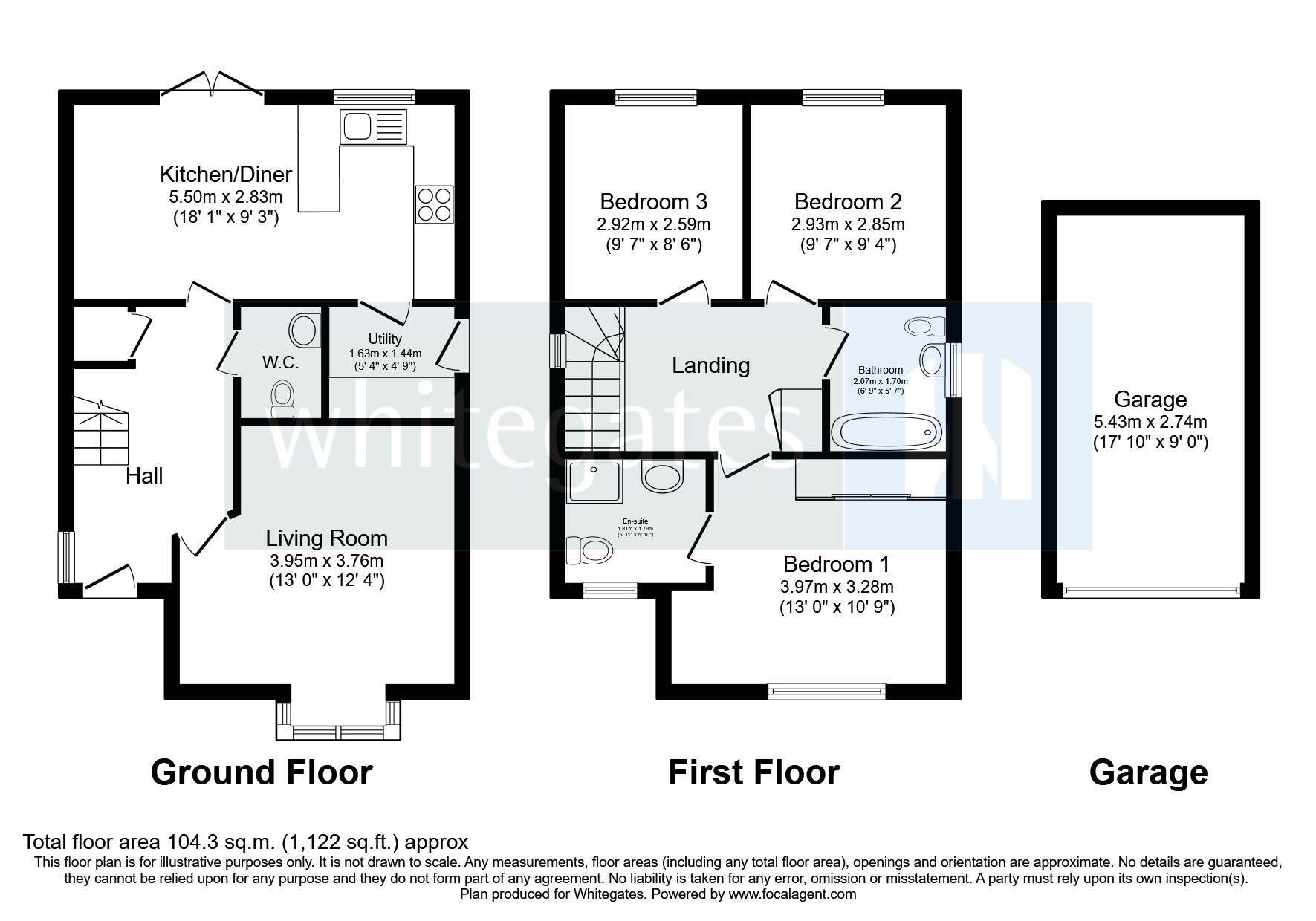 7, Rosemary Drive, Crewe floorplan