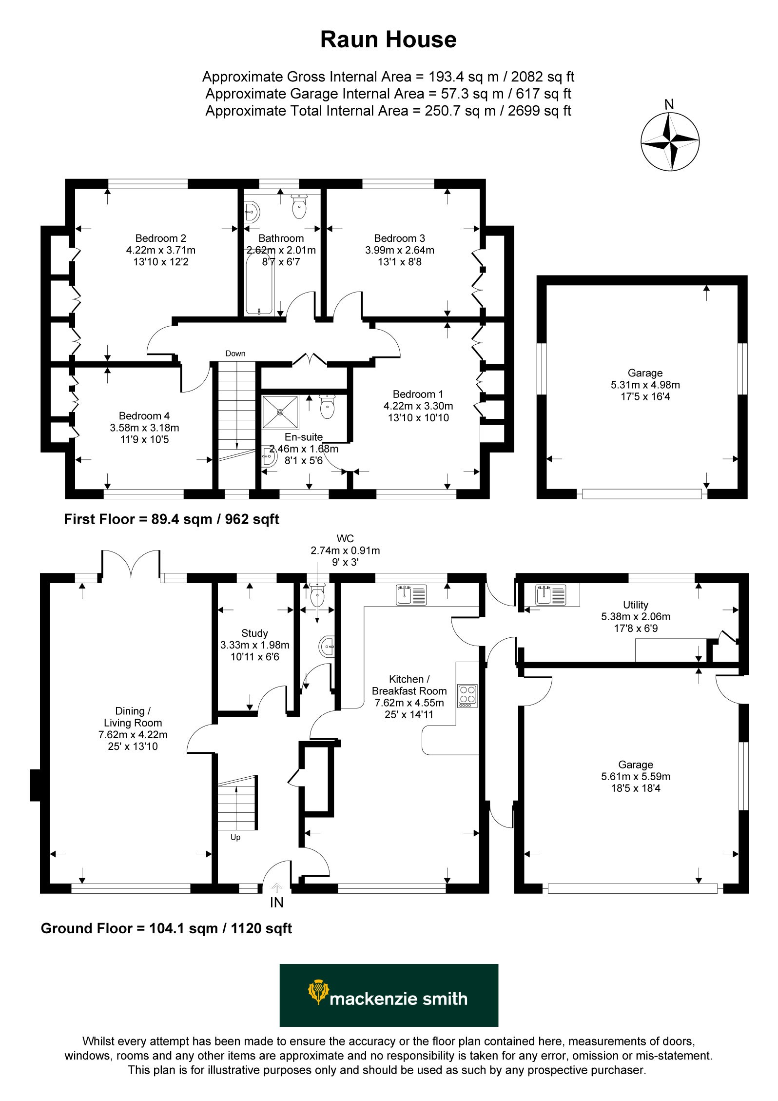 Raun House,, Hound Green, Hampshire floorplan