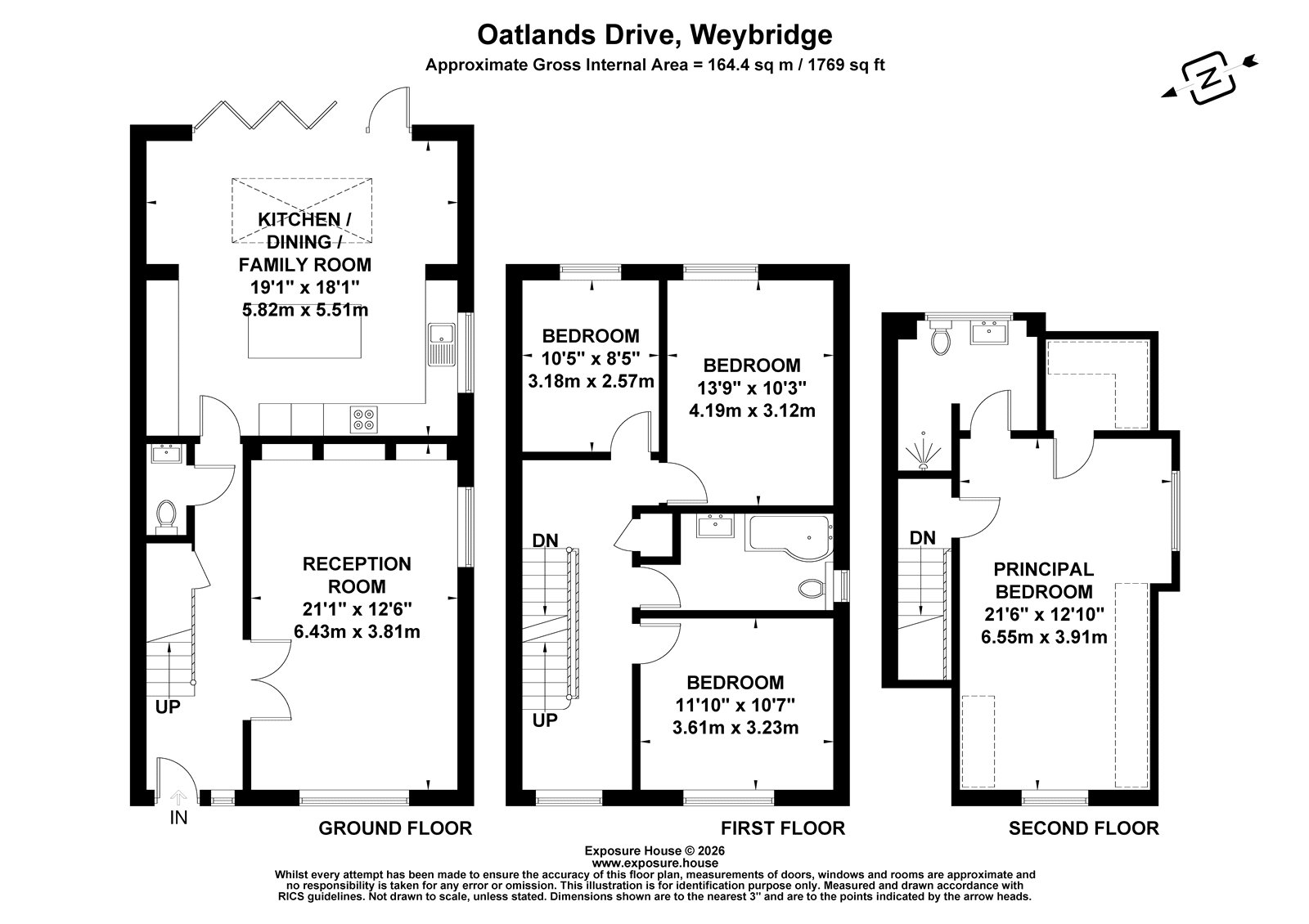 Oatlands Drive, Surrey floorplan