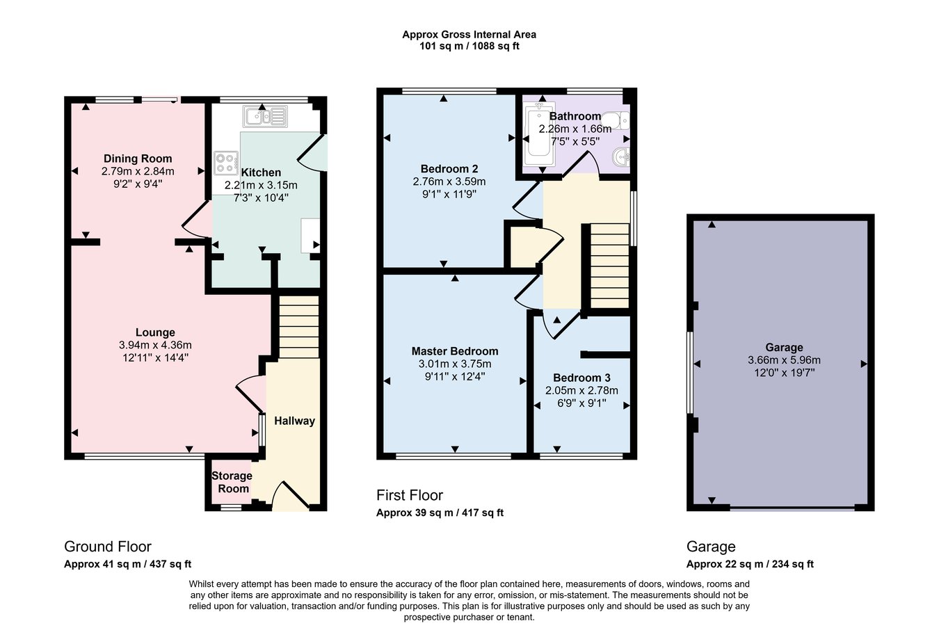 14, Mabon Close, Swansea floorplan