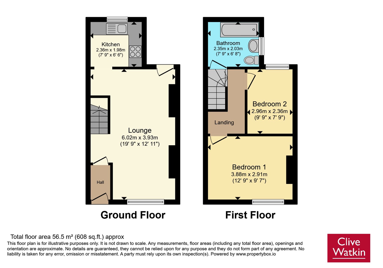 10, Dundonald Street, Merseyside floorplan