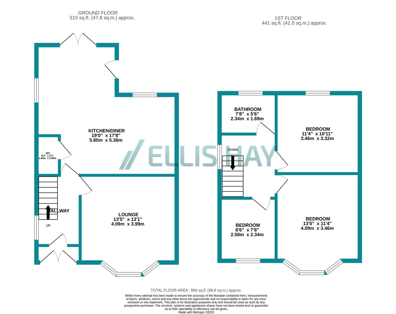 61, Red Scar Lane, Scarborough floorplan