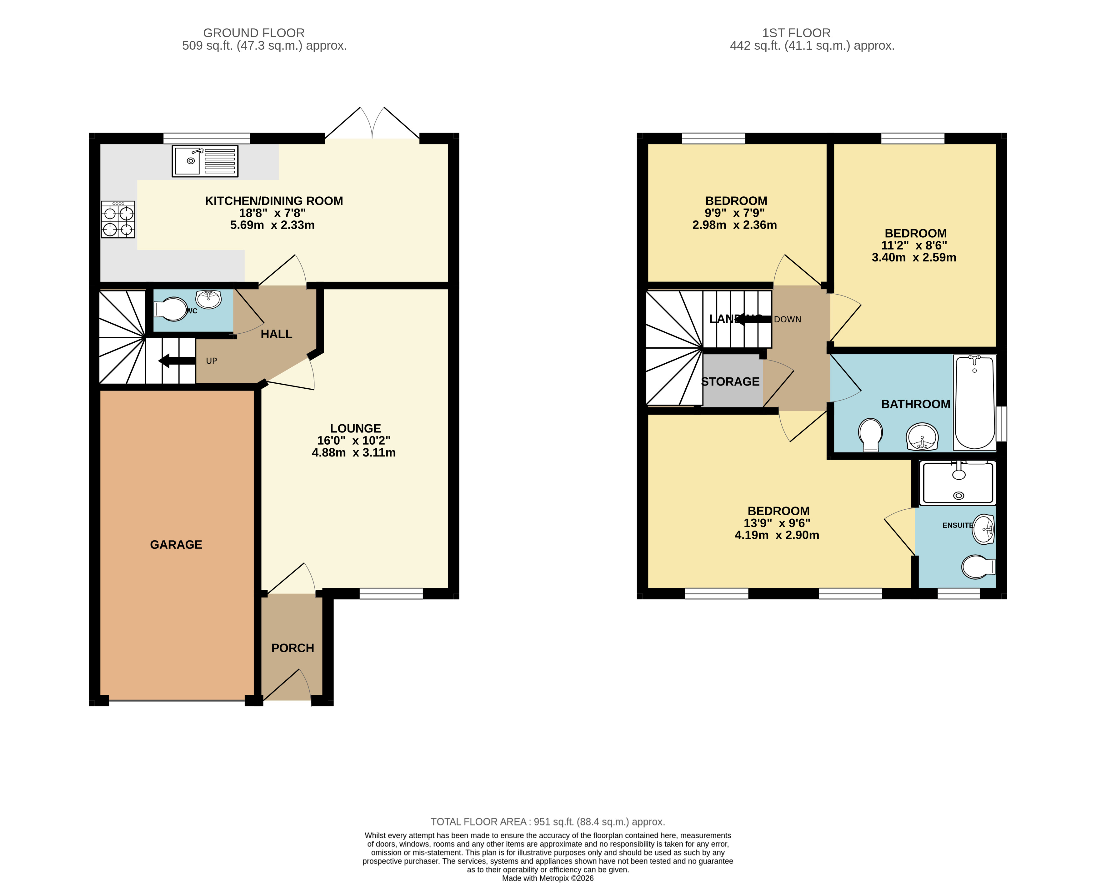 68, Dartmoor Road, Westbury floorplan