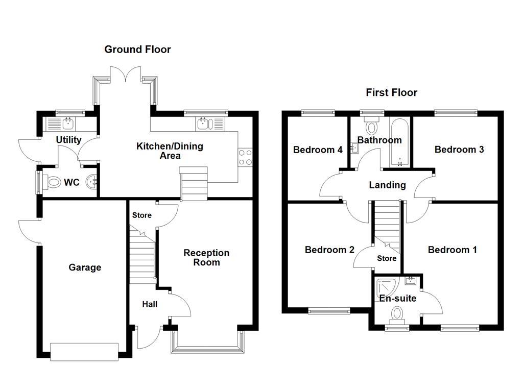 16, Lime Close, Clitheroe floorplan