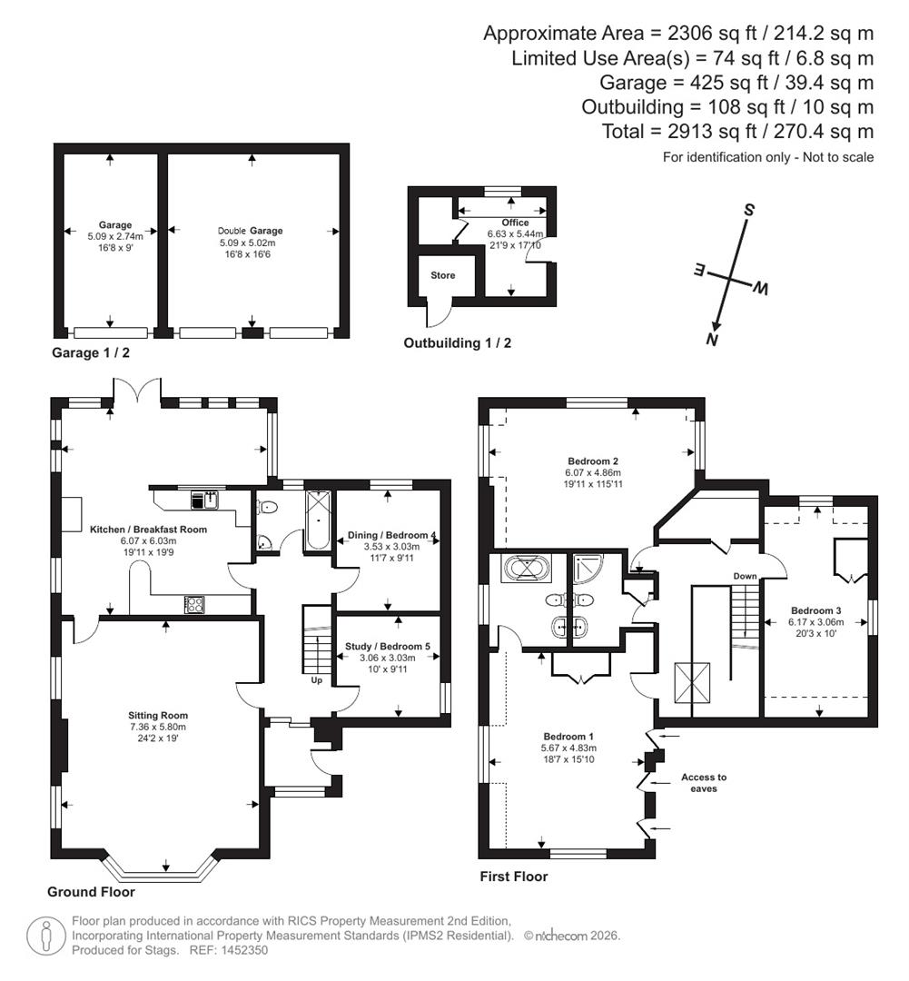 8, Southdown Close, Seaton floorplan
