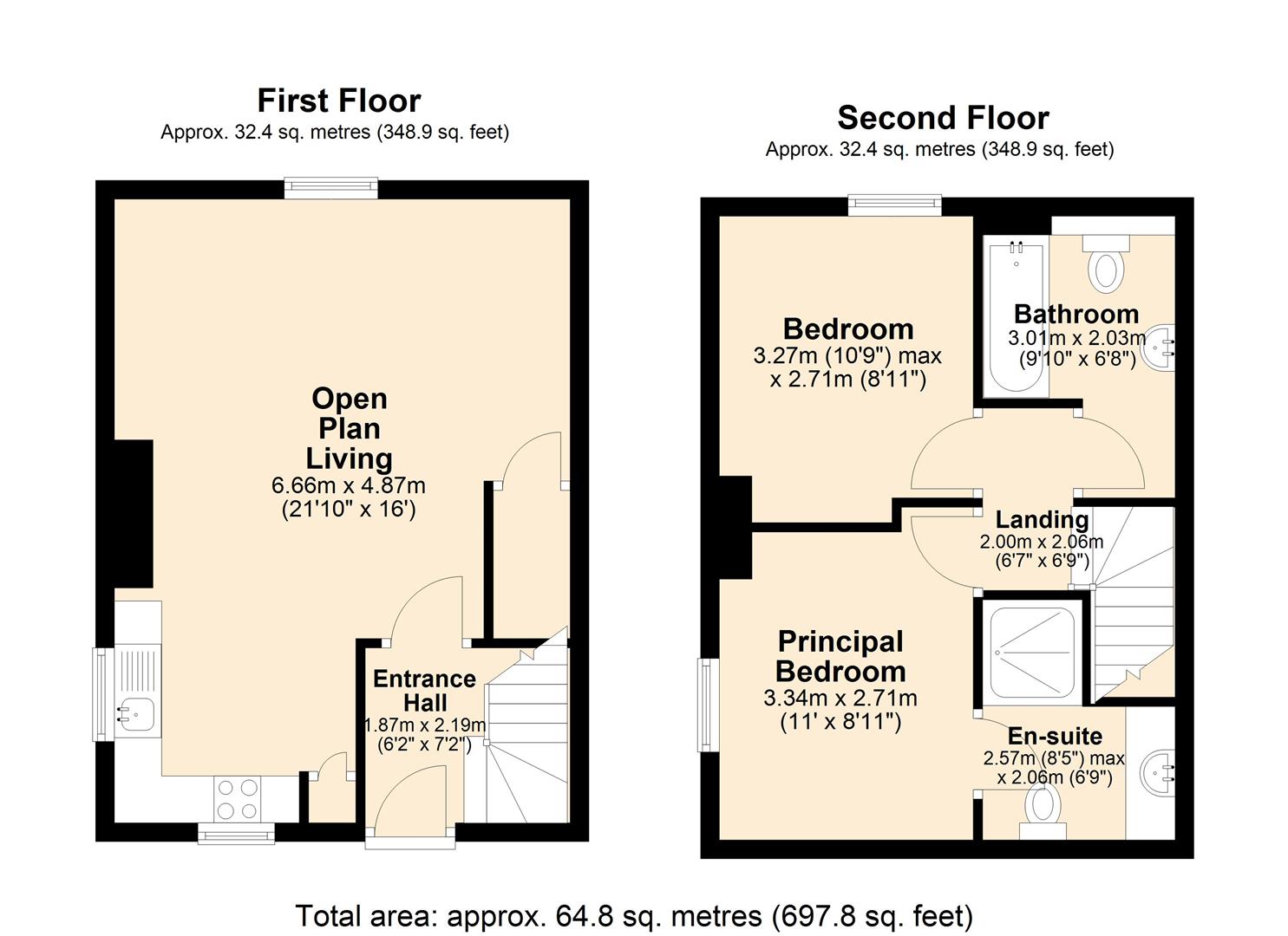 3, Glebe Park, Hope Valley floorplan