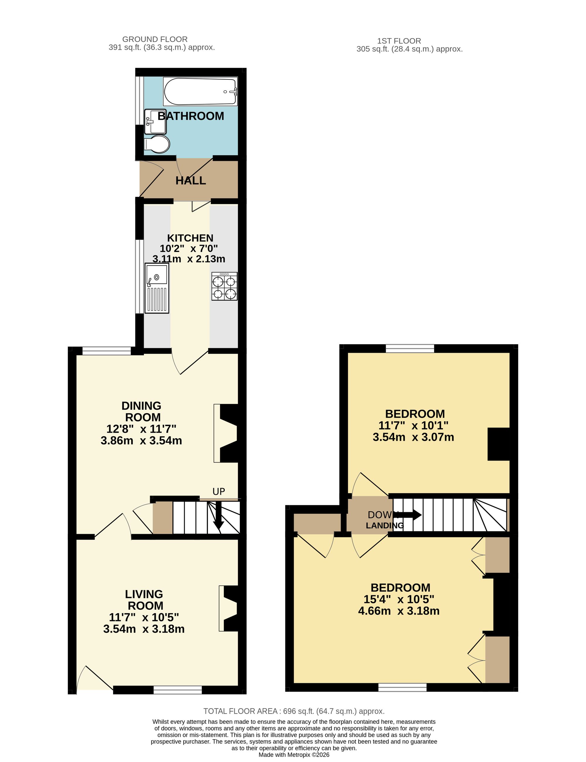 17 Hawthorn Street, York floorplan