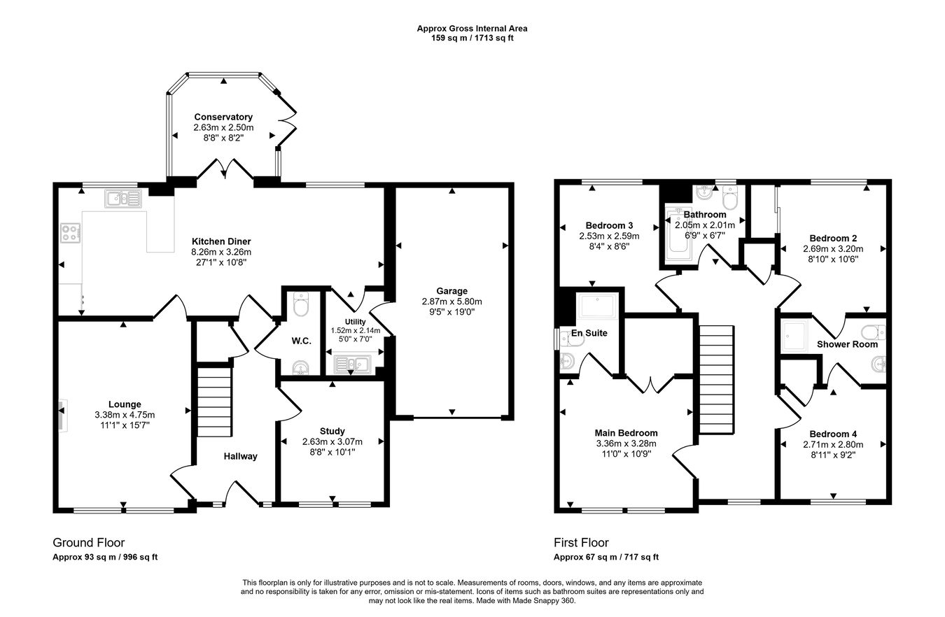 1, Tor Gorm Road, Inverness floorplan