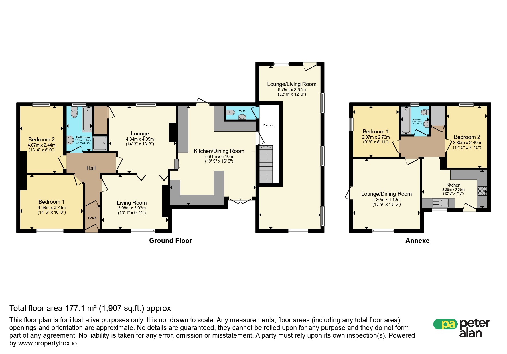 Ty Gwyn, Sunnybank, Port Talbot floorplan