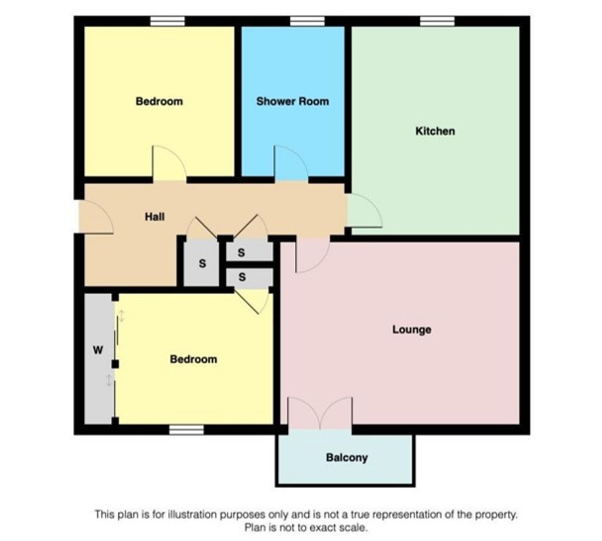 4b Cumbrae Crescent, Coatbridge floorplan