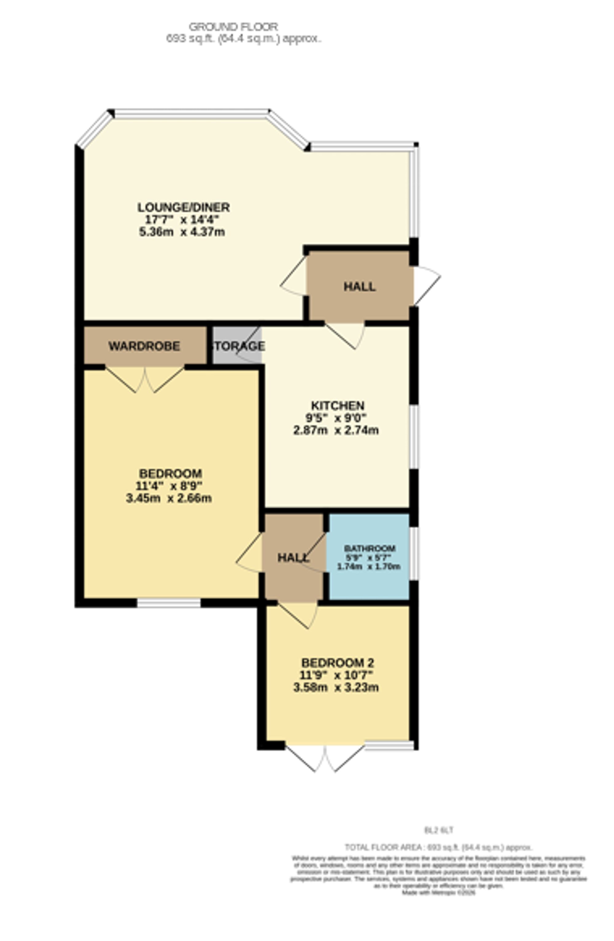 21 Tarbet Drive, Bolton floorplan