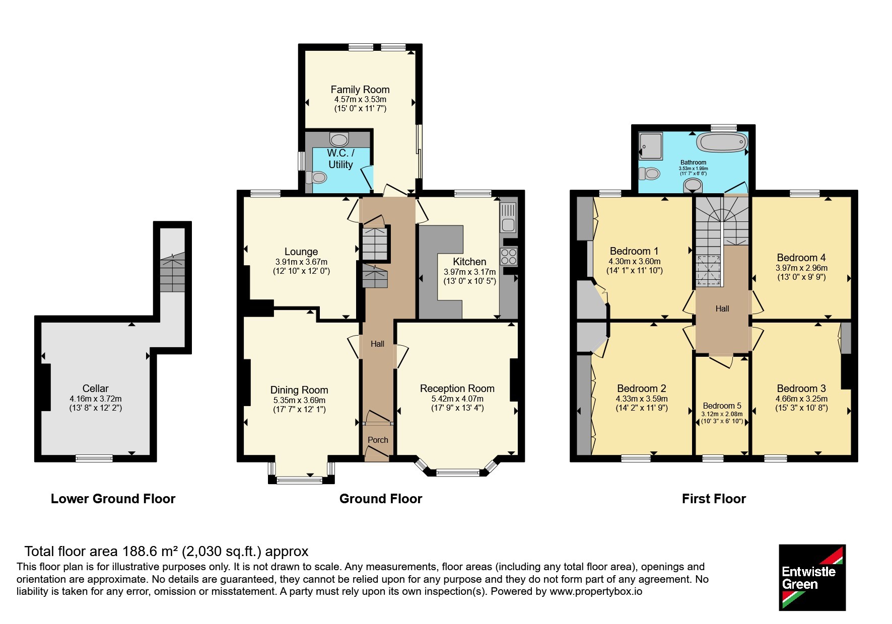 15, Windle Street, Merseyside floorplan