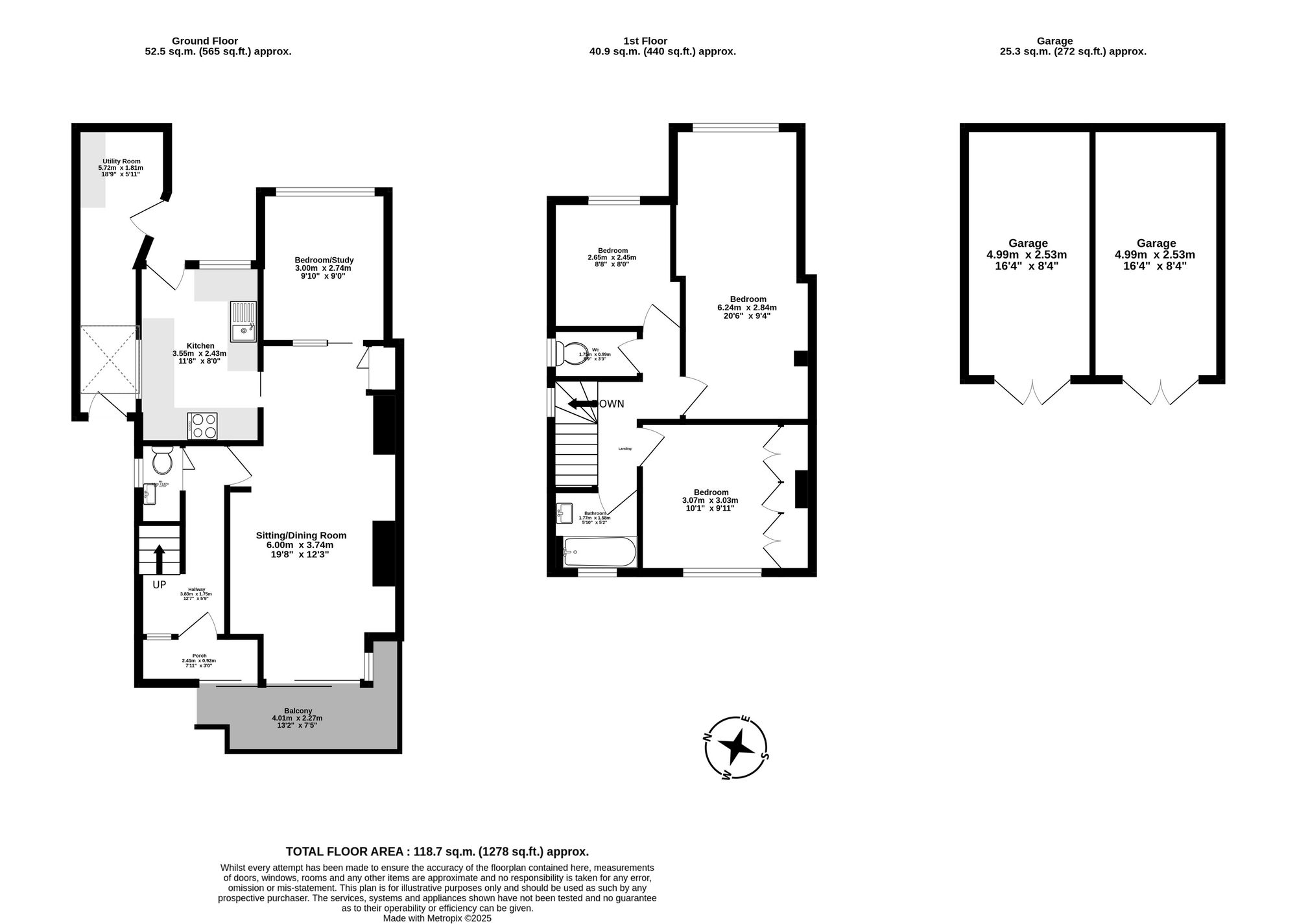 2 Westbrook Gardens Keatings Lane, Teignmouth floorplan