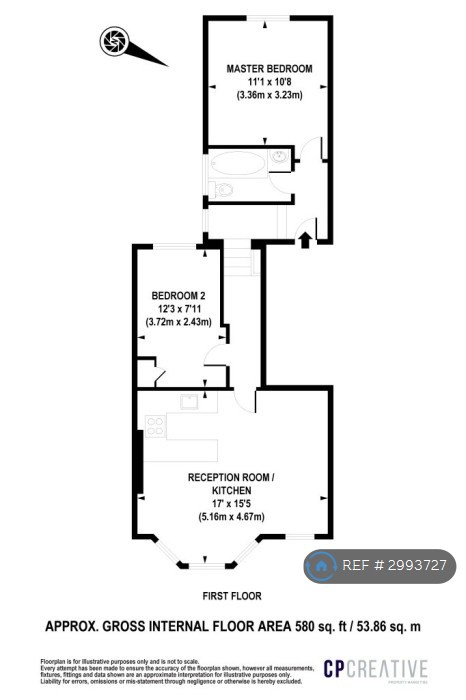 Tankerville Road, Streatham, London floorplan