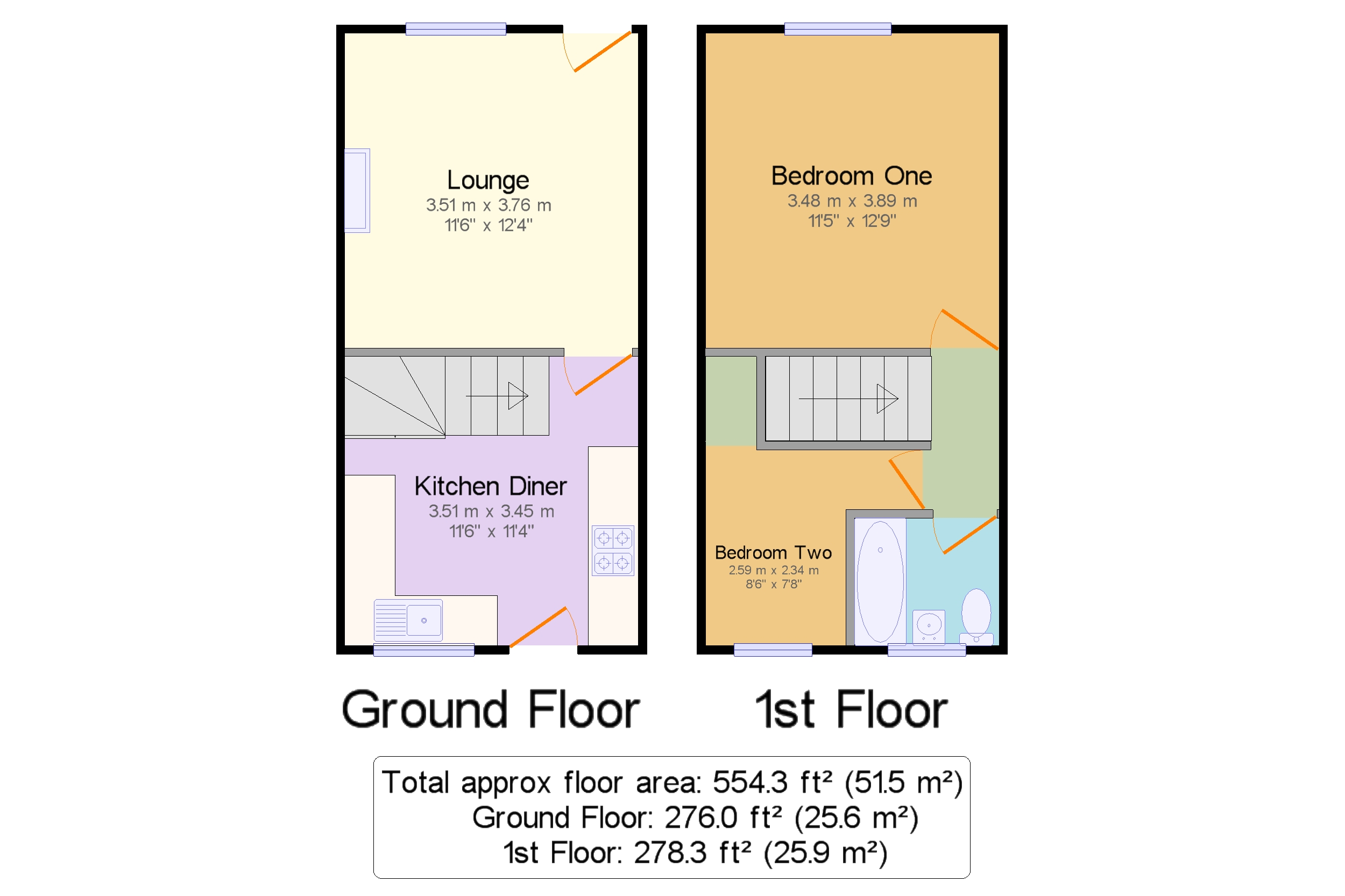 40, Buxton Road, Stockport floorplan