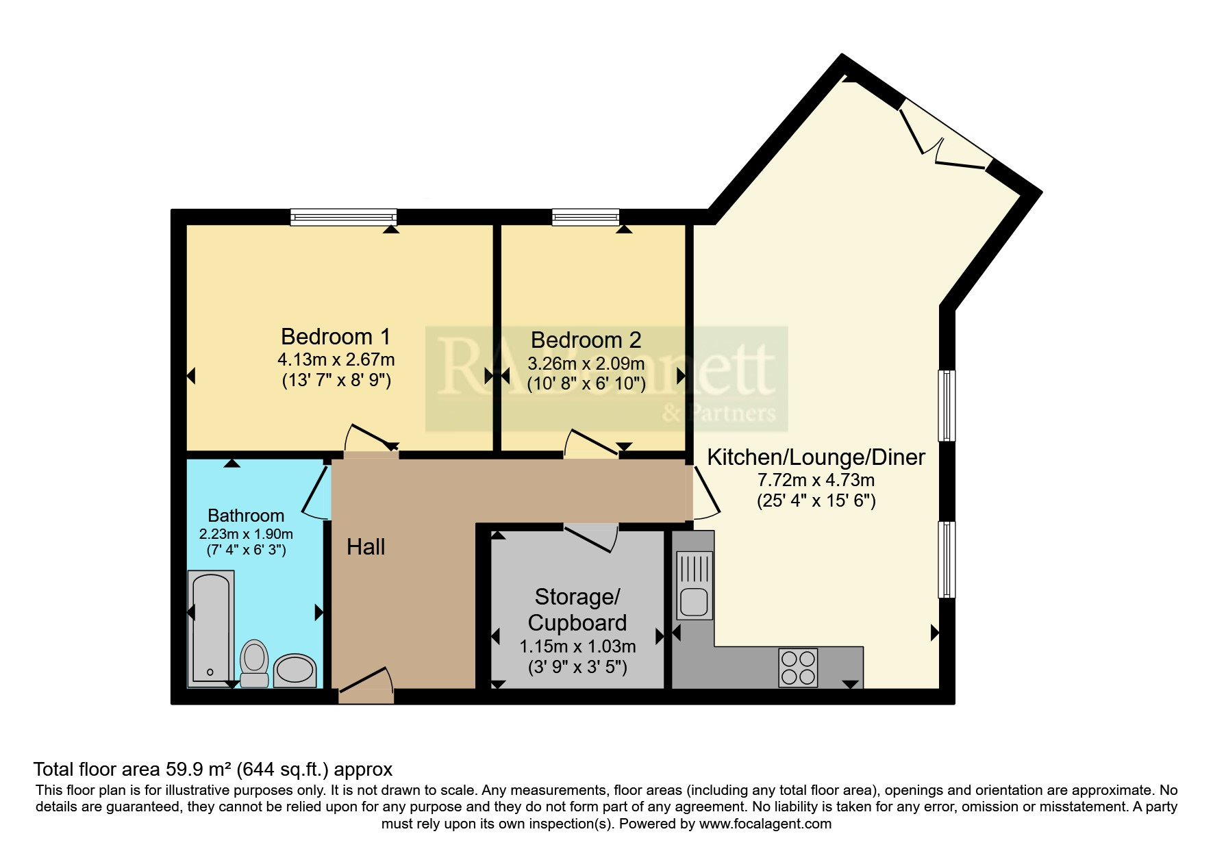 2, Ophelia Drive, Warwickshire floorplan