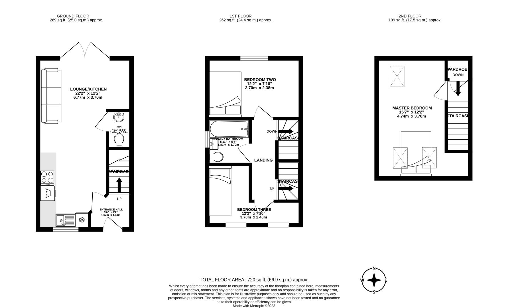 3a, Bamburgh Drive, Chorley floorplan