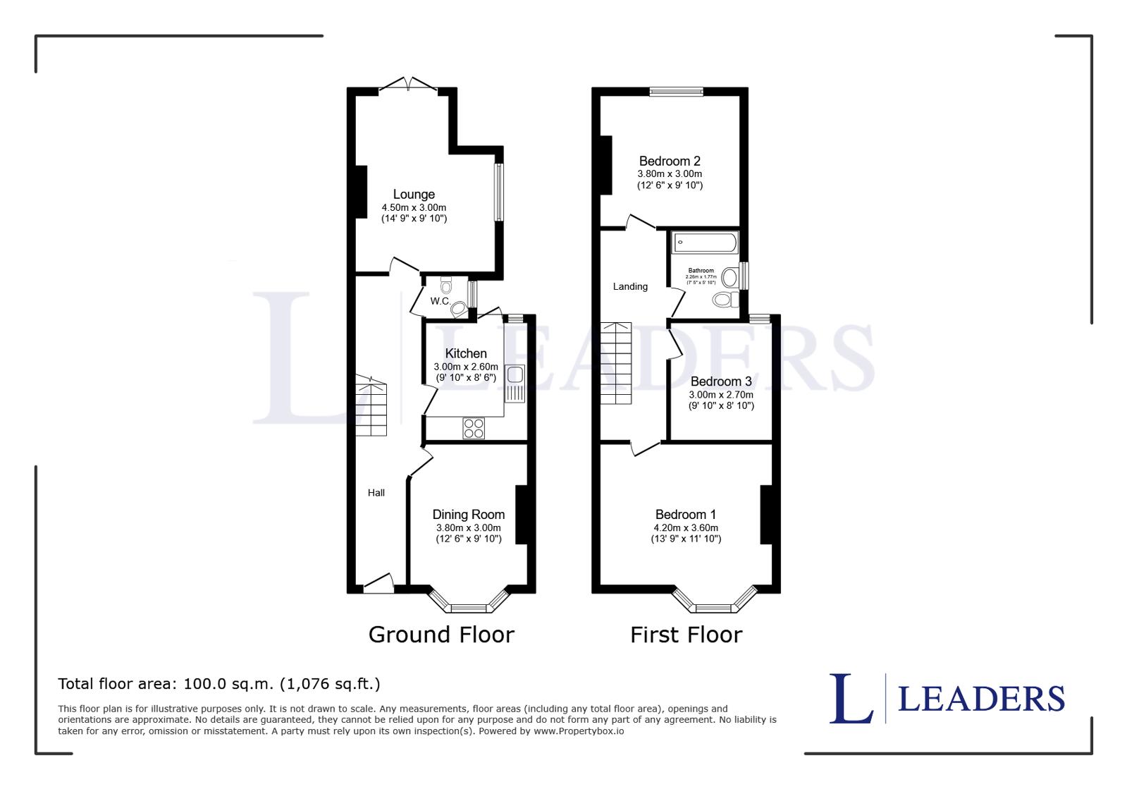 Edmund Road, Southsea floorplan