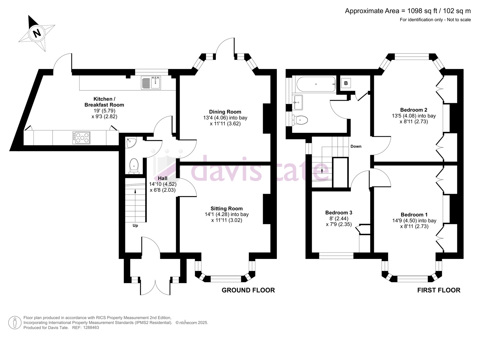 3, Chiltern Crescent, Reading floorplan