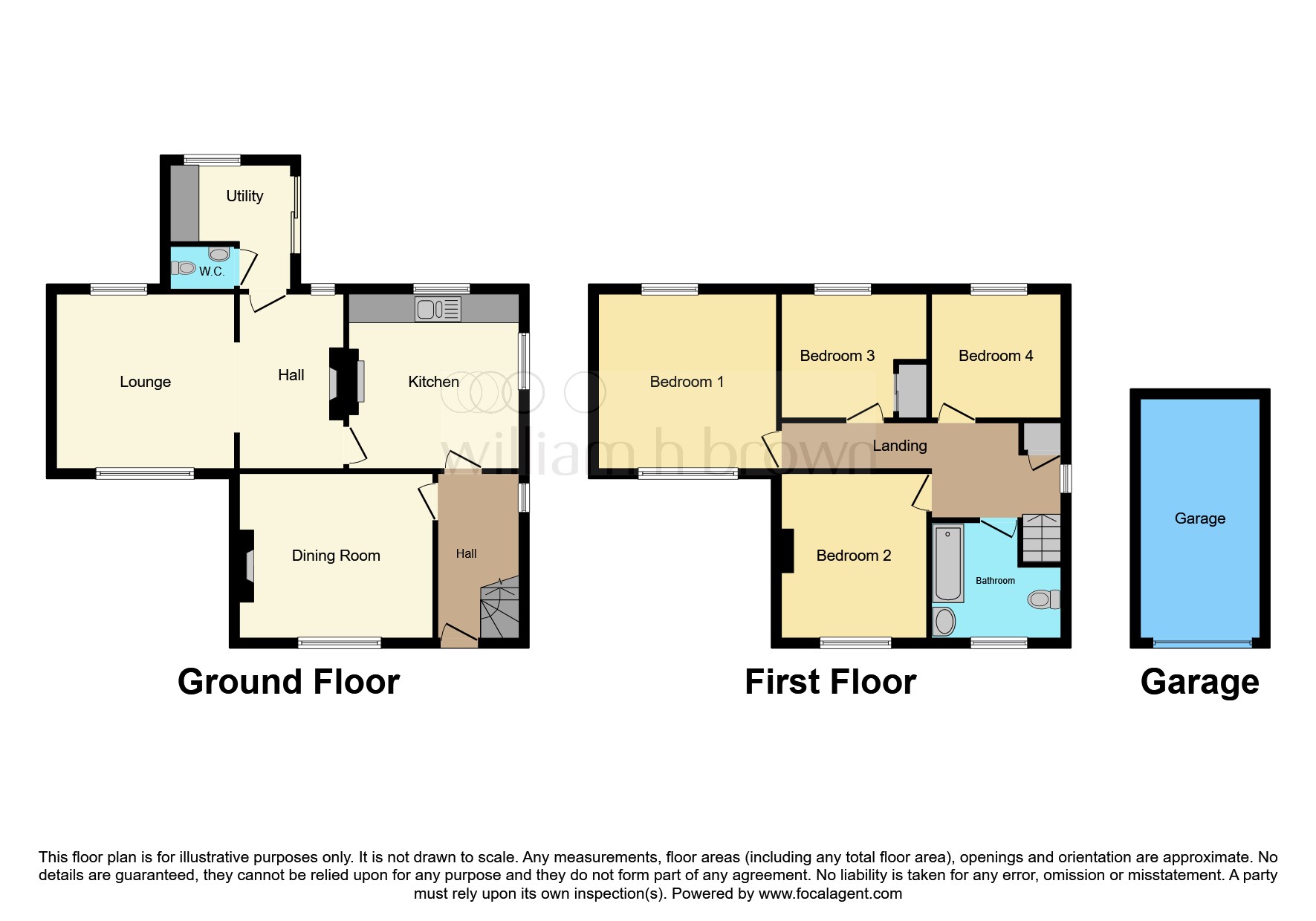166, Norwich Road, Fakenham floorplan