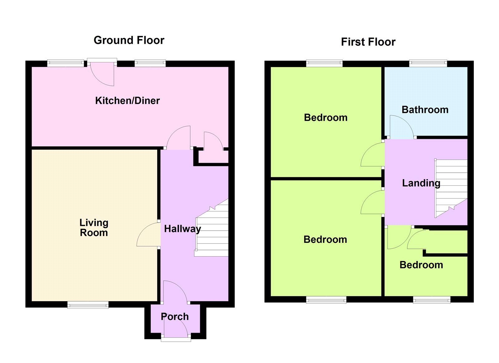 17, Parklands, Tenby floorplan