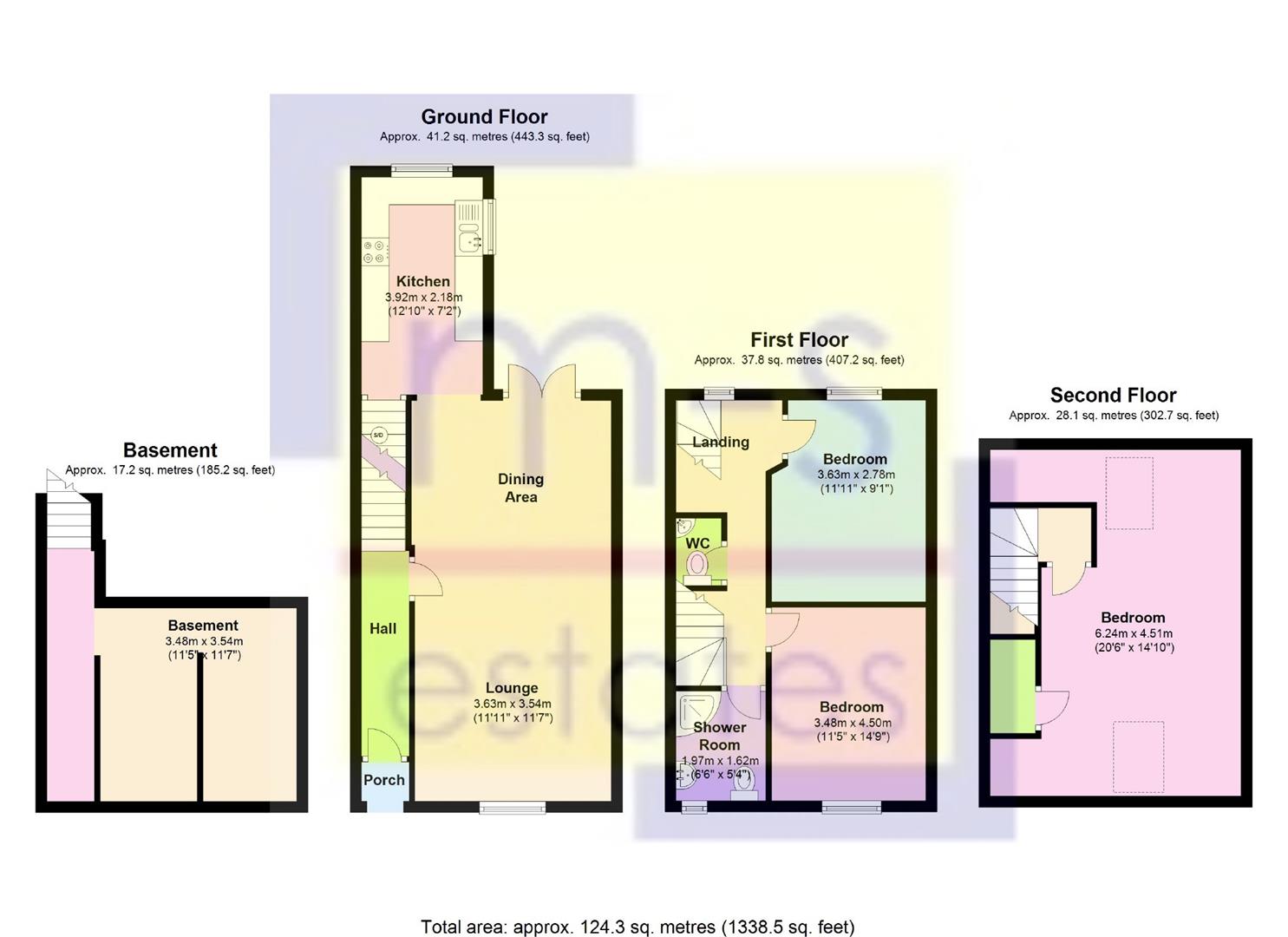 Church Avenue, Nottingham floorplan