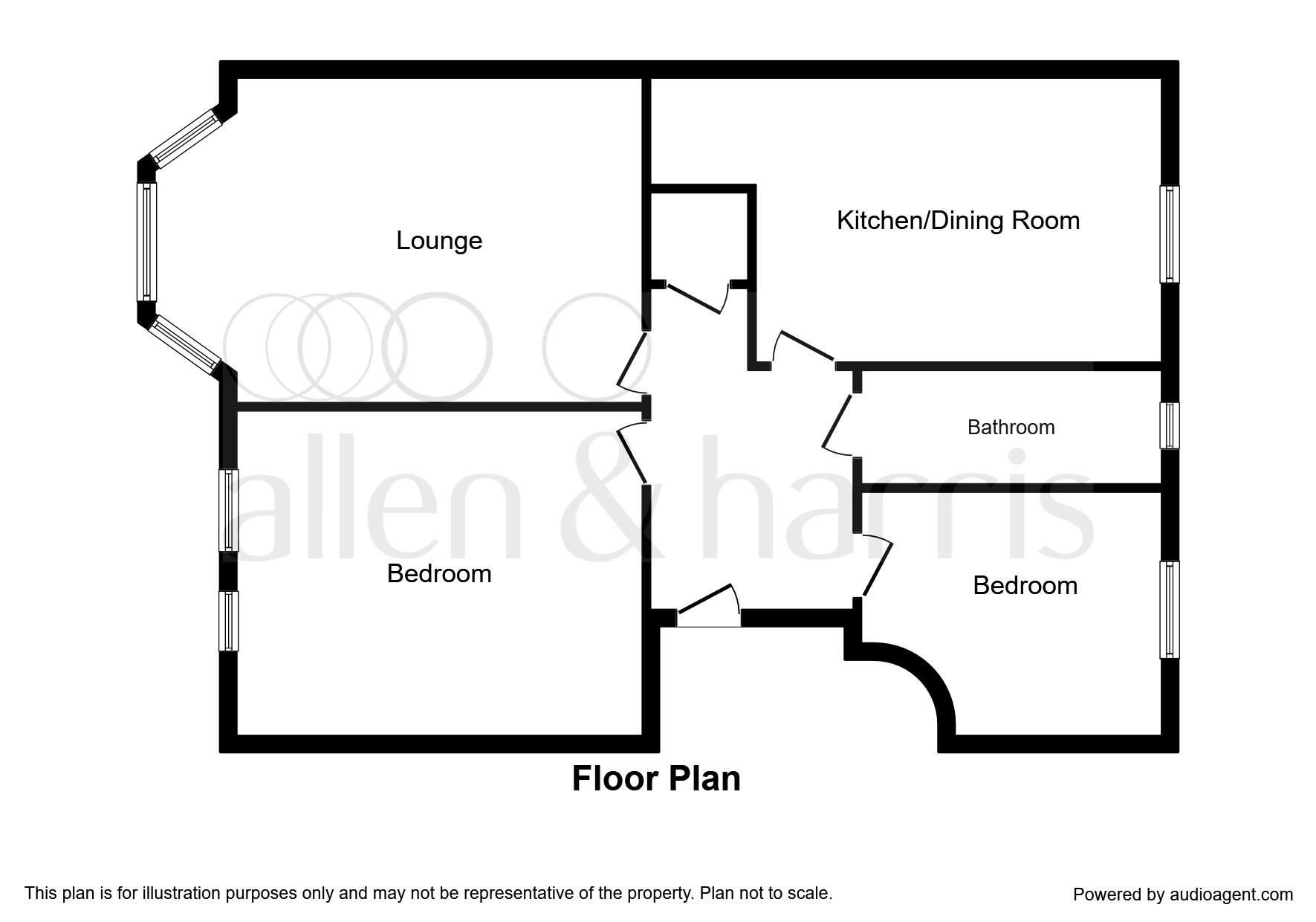 2 Bedrooms Flat for sale in Finlay Drive, Dennistoun, Glasgow G31