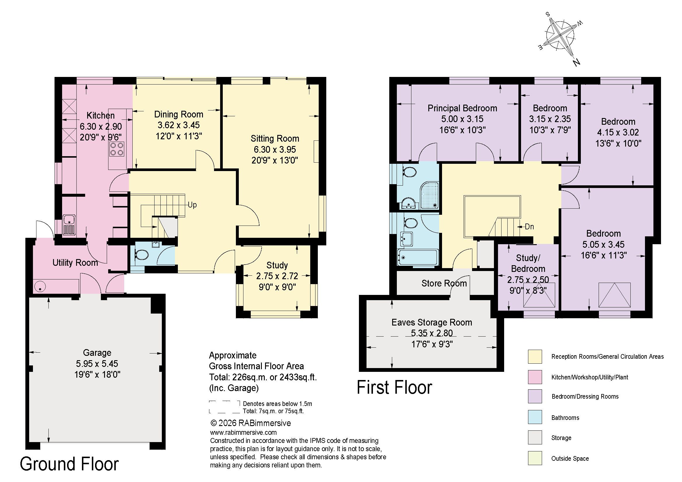 4 Coleridge Avenue, Yateley floorplan