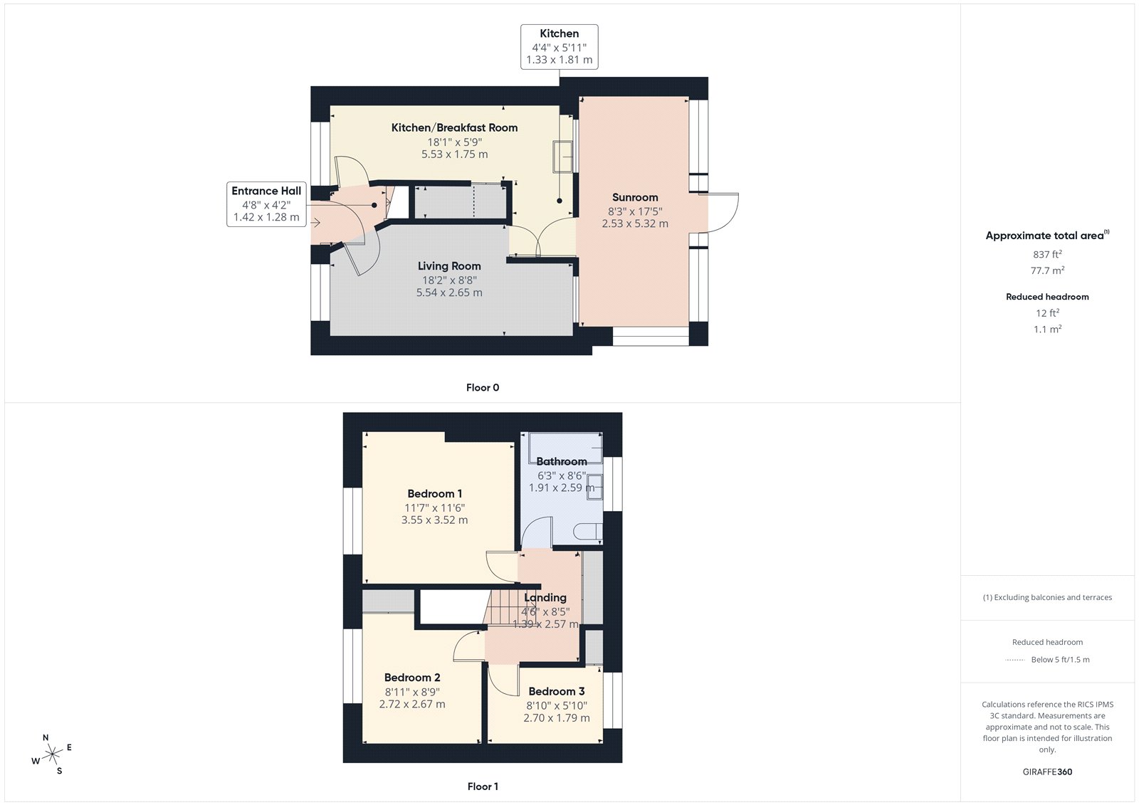 14A,, New Road, Bude floorplan