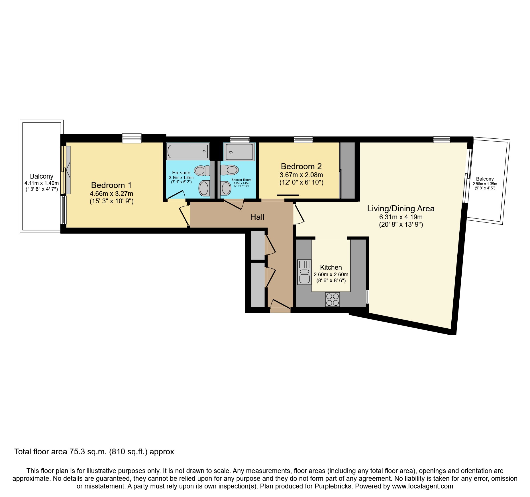 33 Osiers Road, London, SW18 floorplan