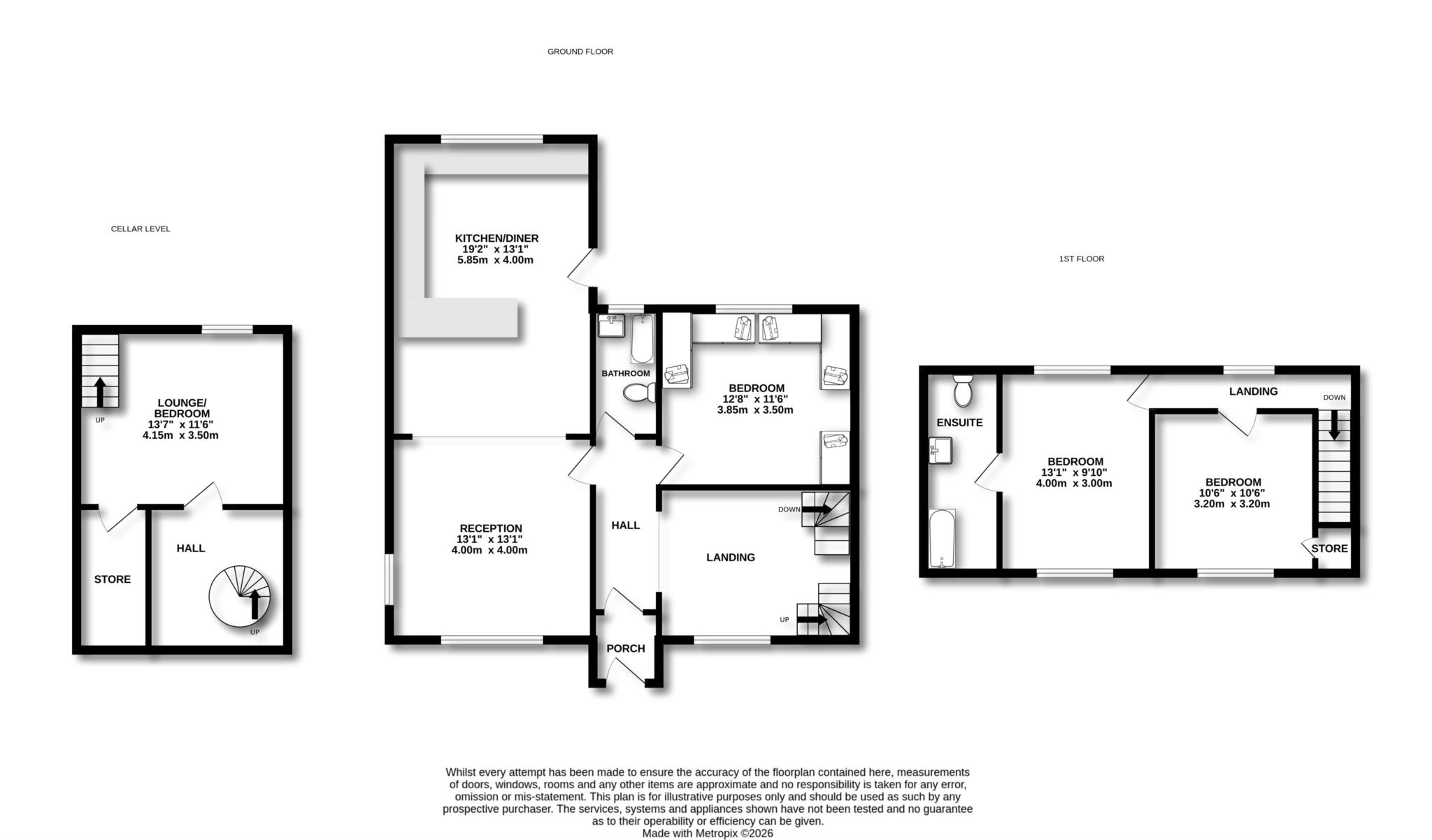 1, Derwent Drive, Oldham floorplan
