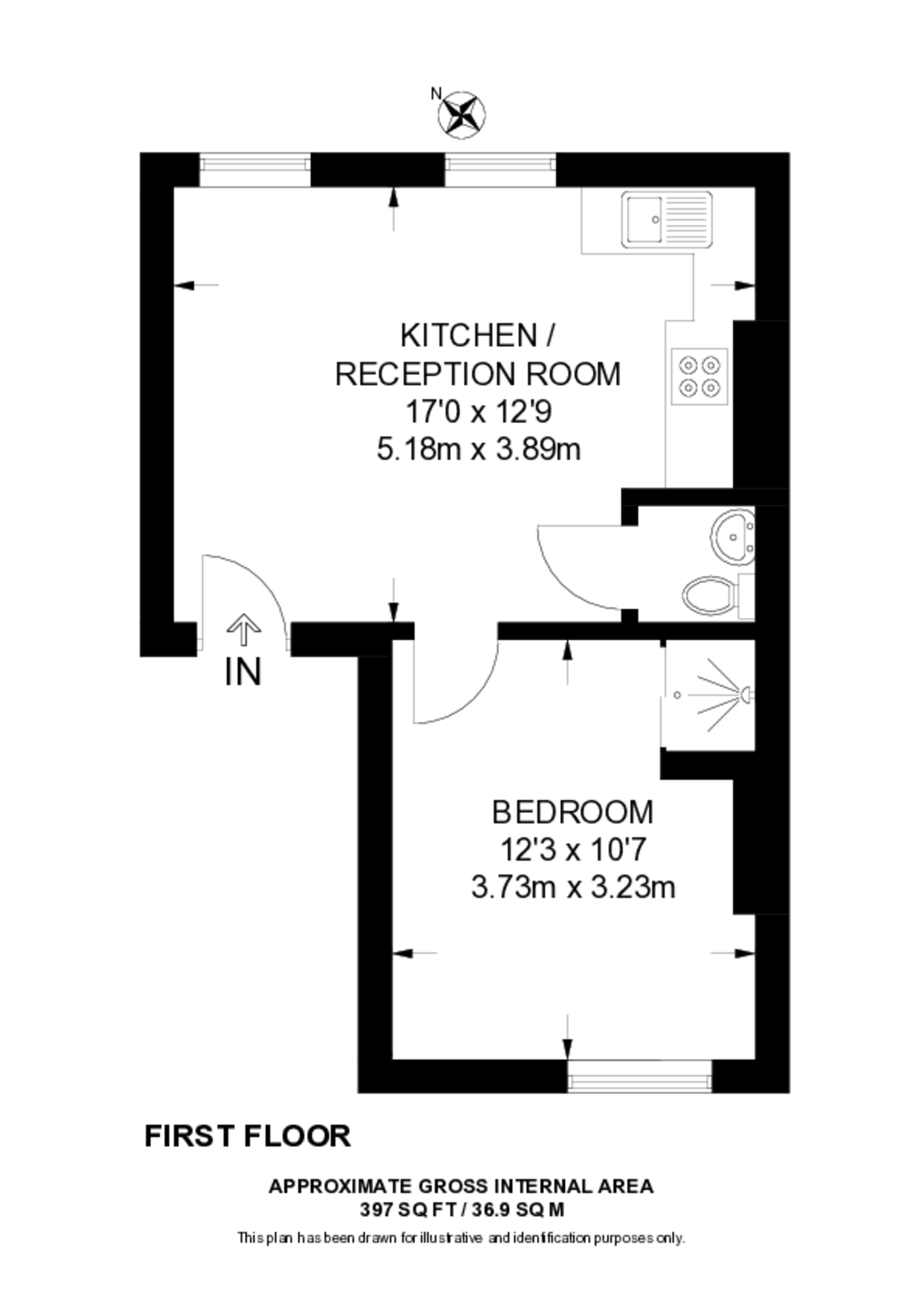 London Road, Hackbridge floorplan