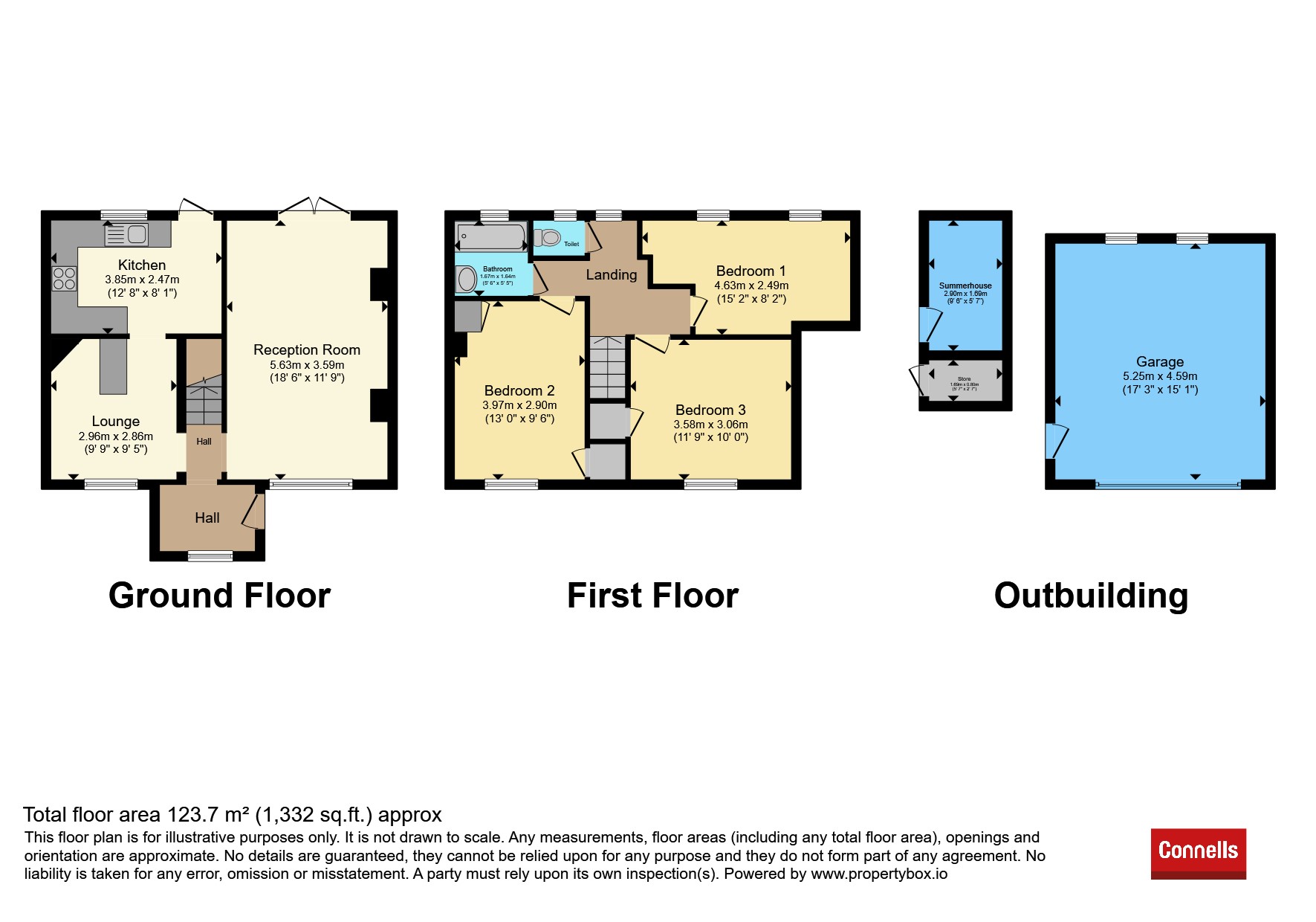 293, Micklefield Road, High Wycombe floorplan