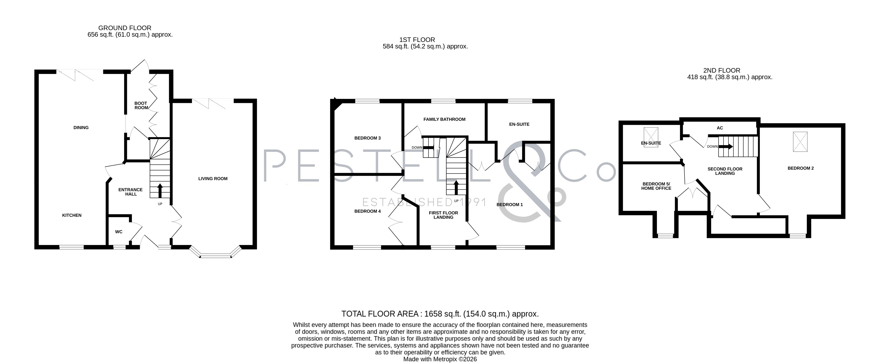 79, Baynard Avenue, Dunmow floorplan