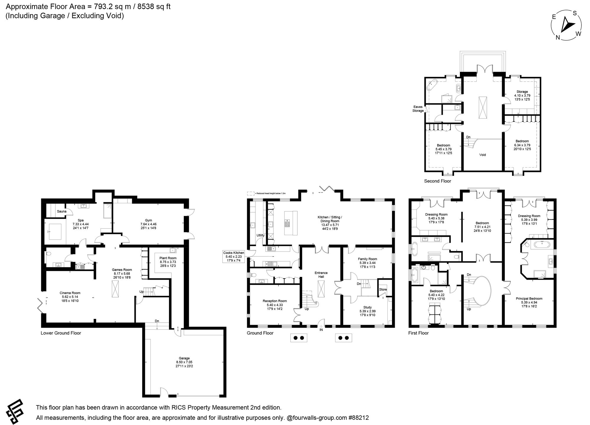 19 Valley Way, Gerrards Cross floorplan