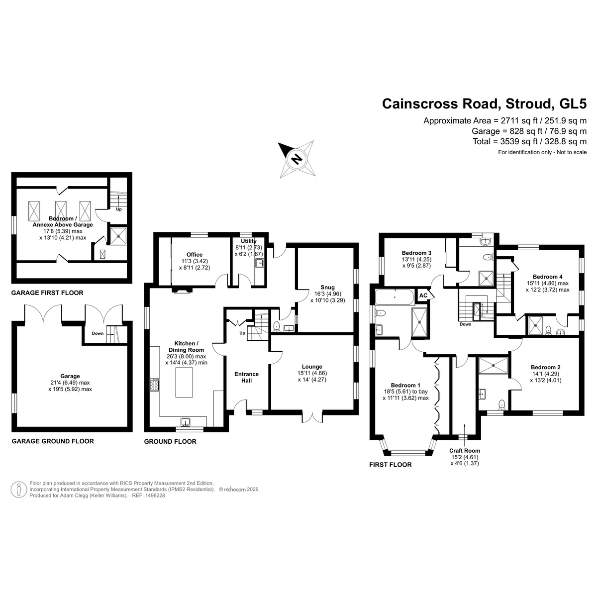 28, Cainscross Road, Stroud floorplan