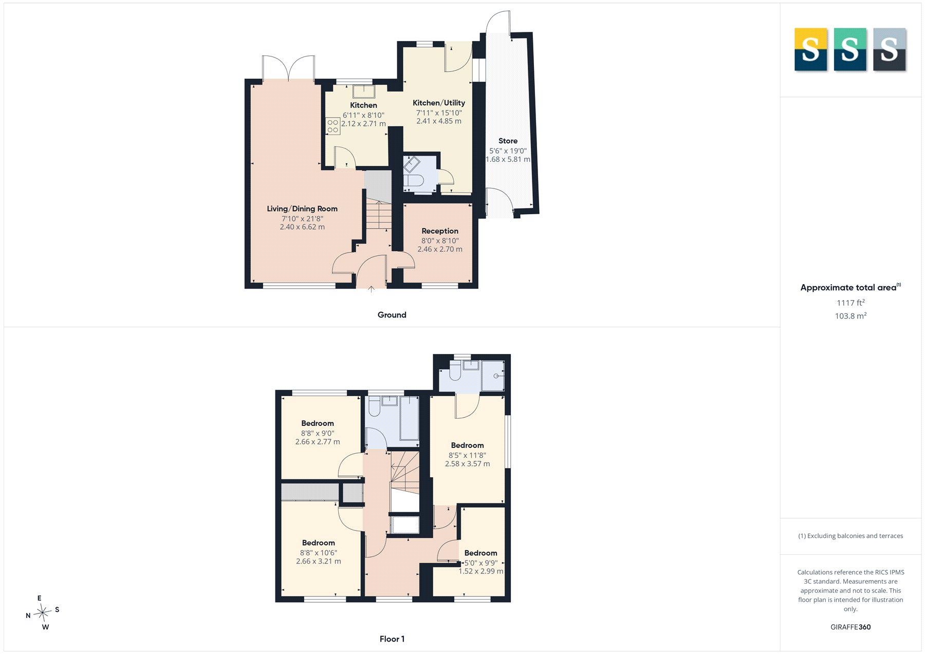 2, Christie Close, Surrey floorplan