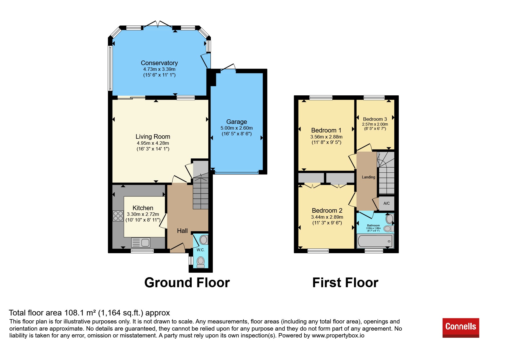 28, Broadhurst Gardens, Oxford floorplan