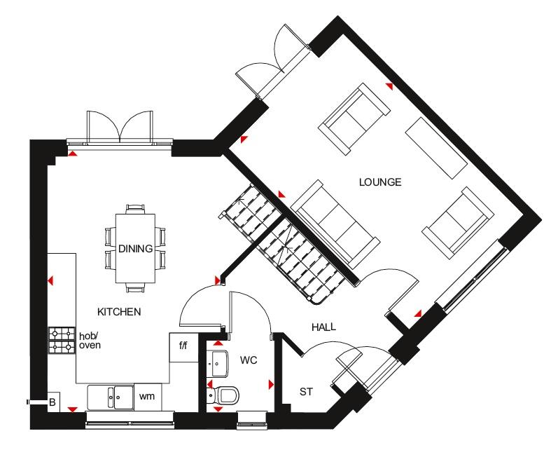 3 Bedrooms Detached house for sale in 