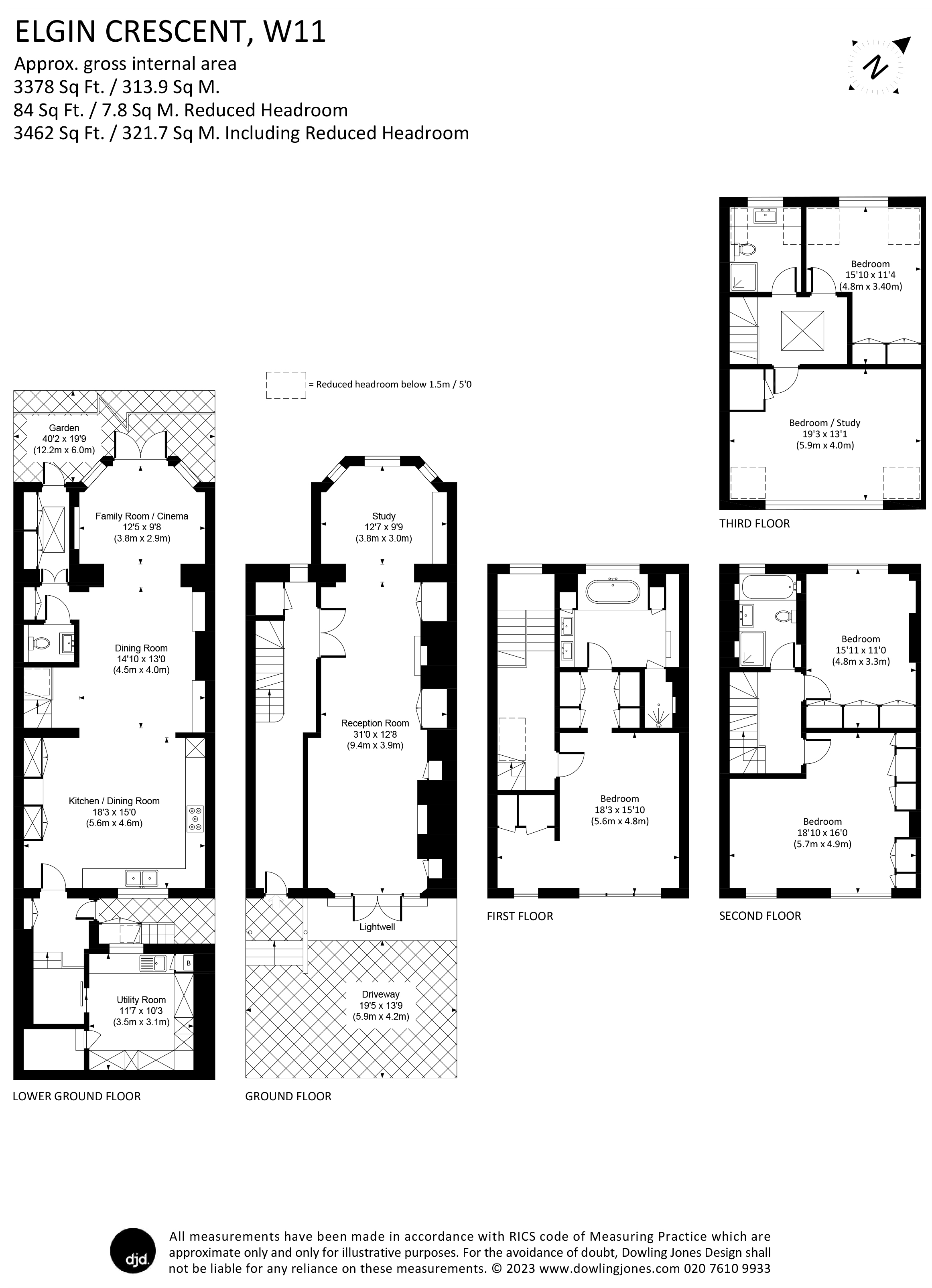 (SL), 92, Elgin Crescent, London floorplan