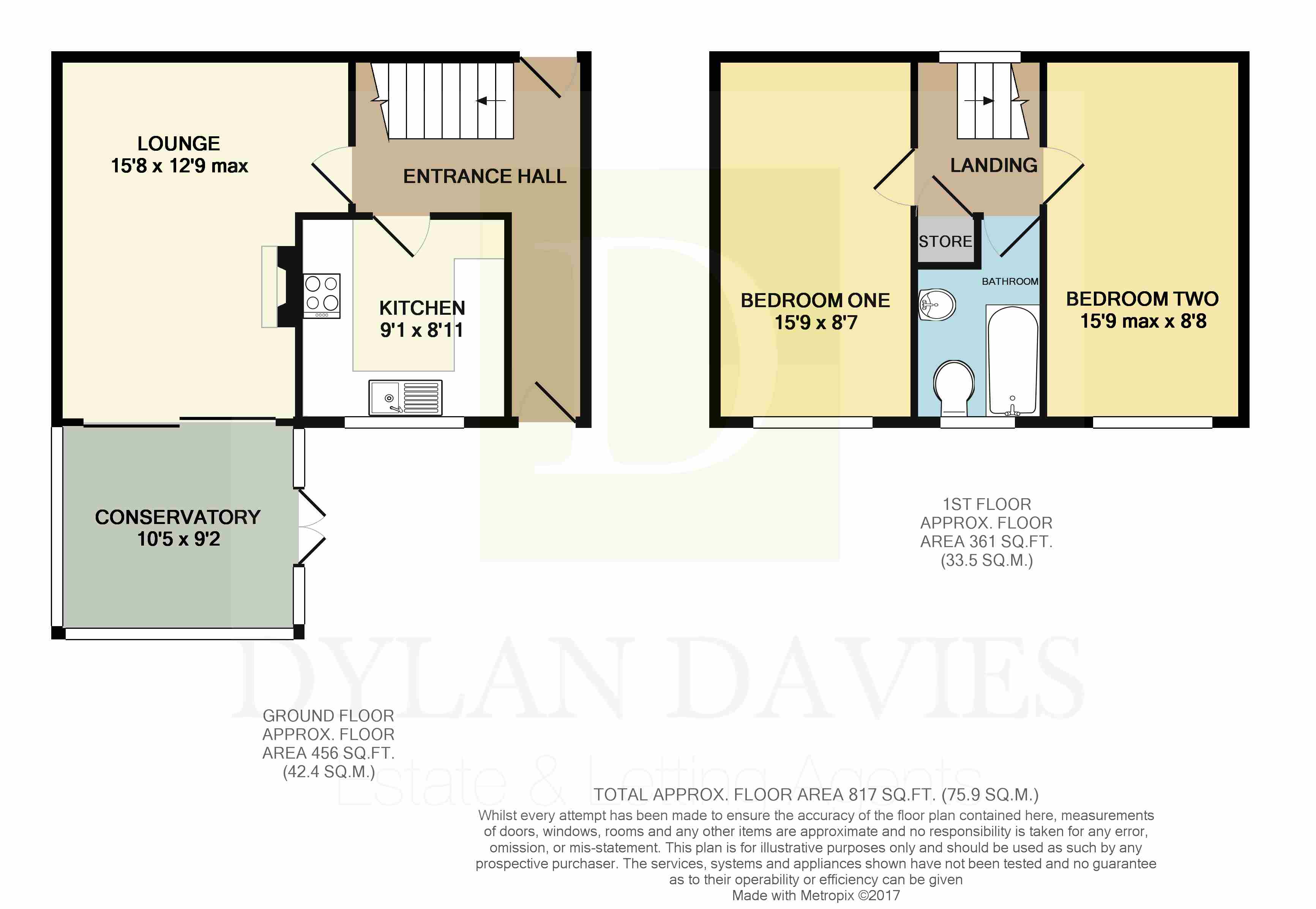 2 Bedrooms Terraced house to rent in Wellfield Court, Church Village, Pontypridd CF38