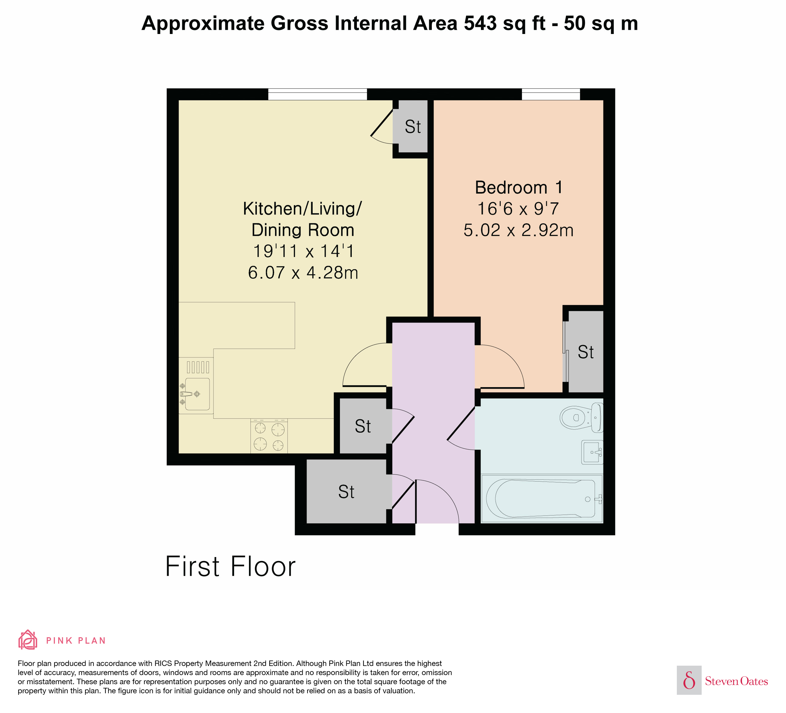 6, Page House, Hertford floorplan